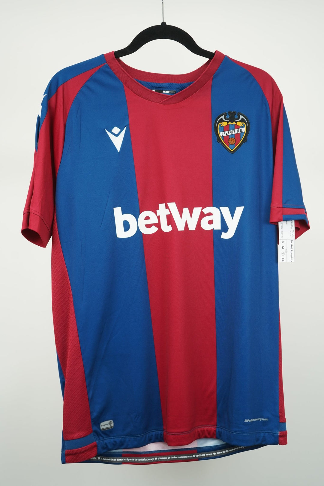 (Matchworn) Levante Local 2020 - 21 14 Ruben Vezo - The Football Room Mty