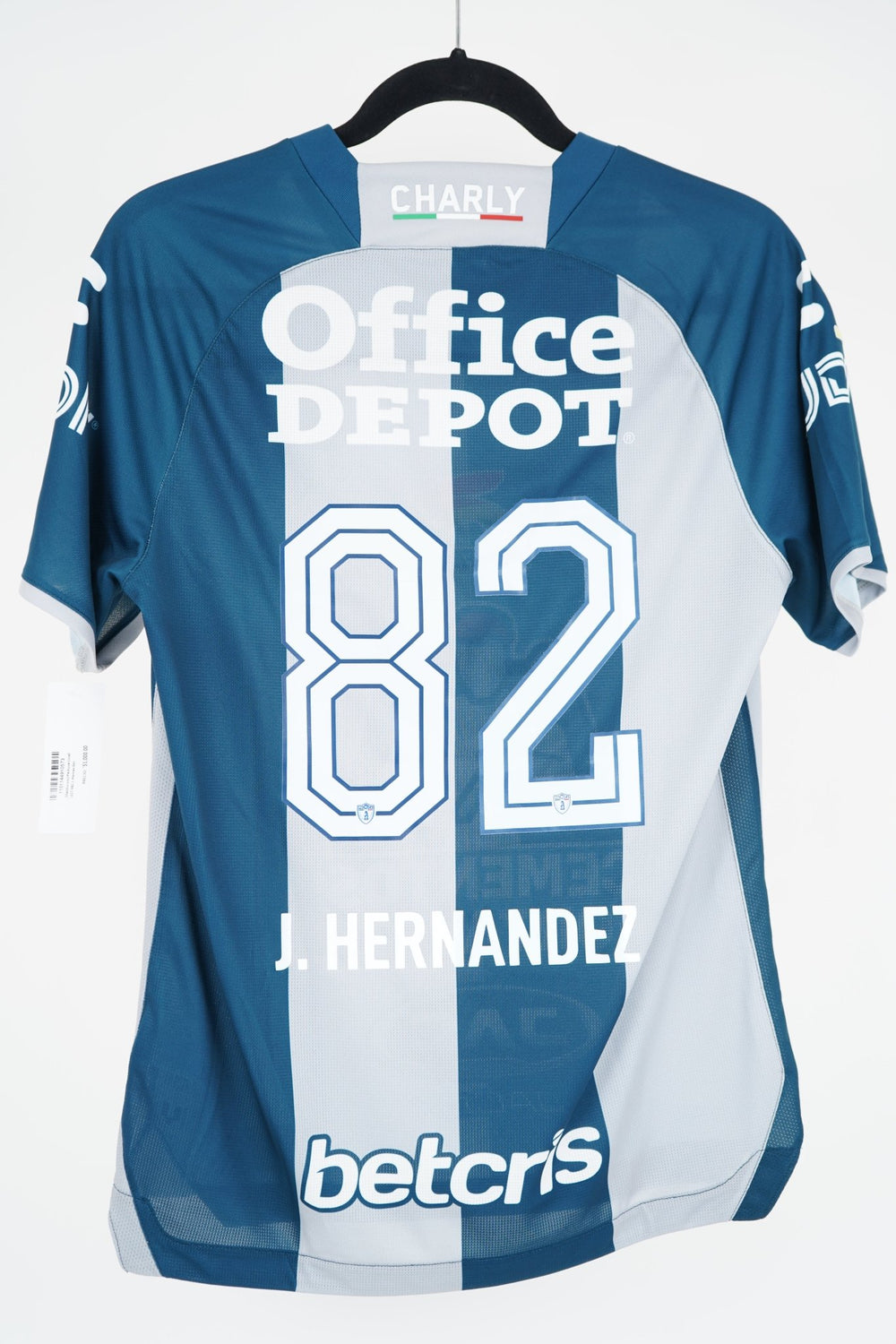 (Matchworn) Pachuca Local 2022 82 J. Hernandez - The Football Room Mty