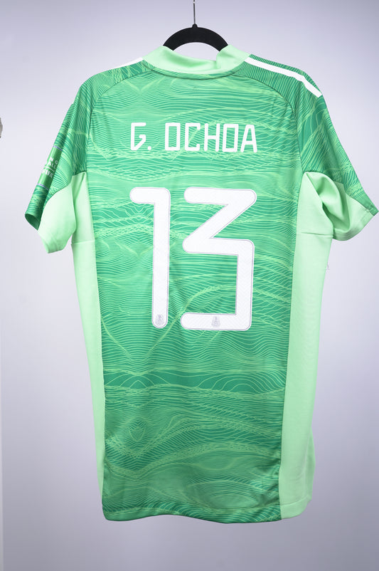 (Matchworn) Mexico 2022 Ochoa 13 goalkeeper version