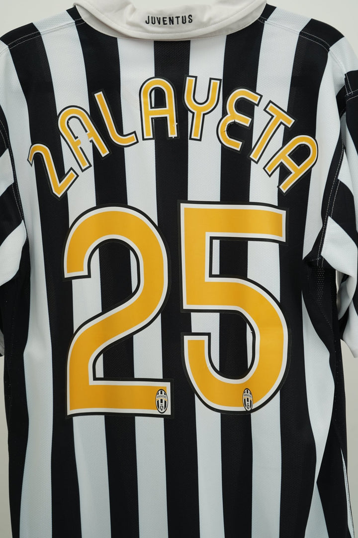 (Matchworn) Juventus 2006 - 07 Zalayeta 25 parche Serie B - The Football Room Mty