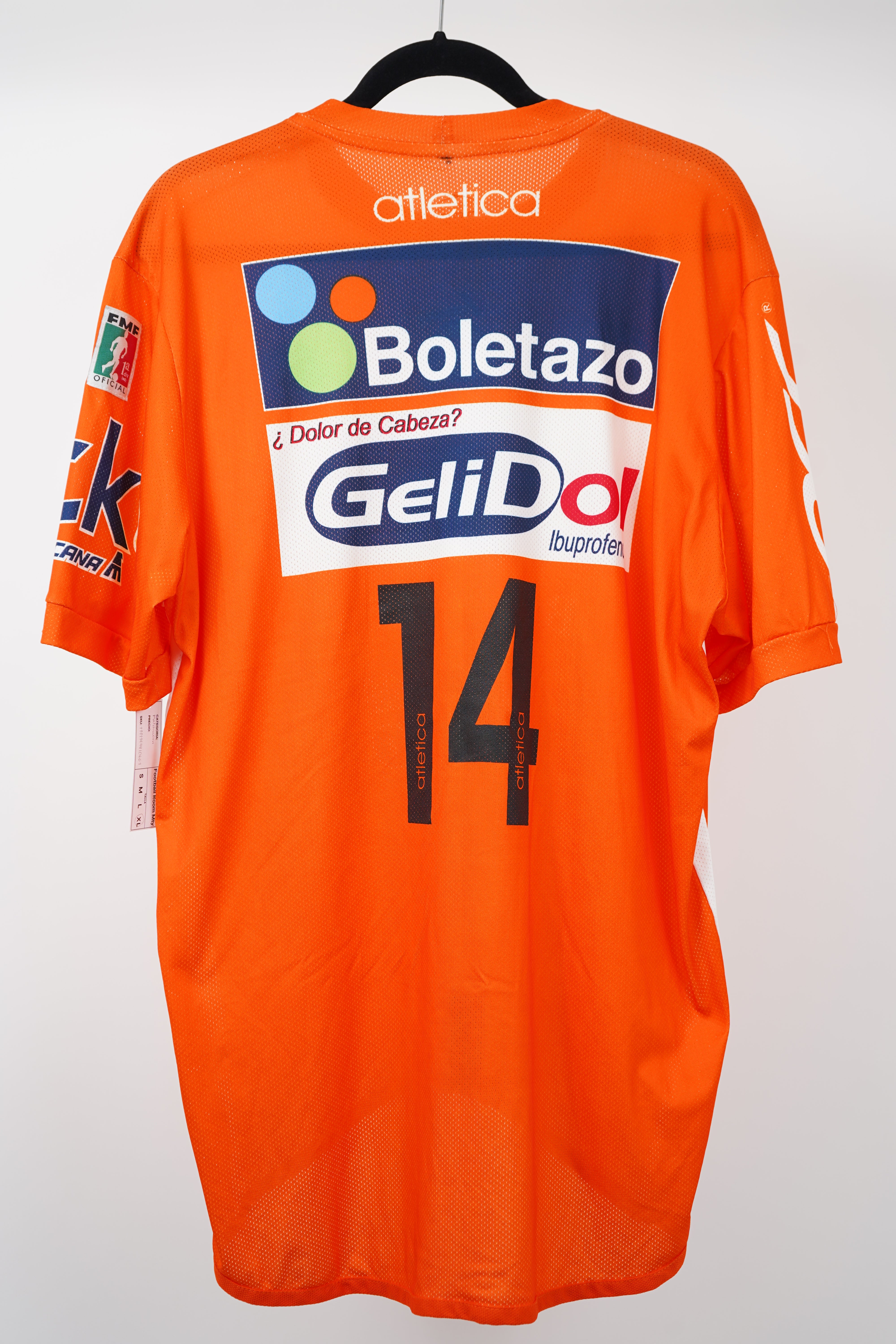 (Matchworn) Jaguares 2005-06 Morales #14