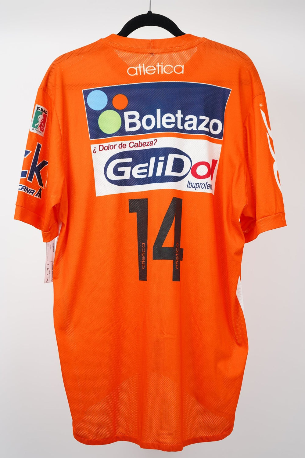 (Matchworn) Jaguares 2005 - 06 Morales 14 - The Football Room Mty