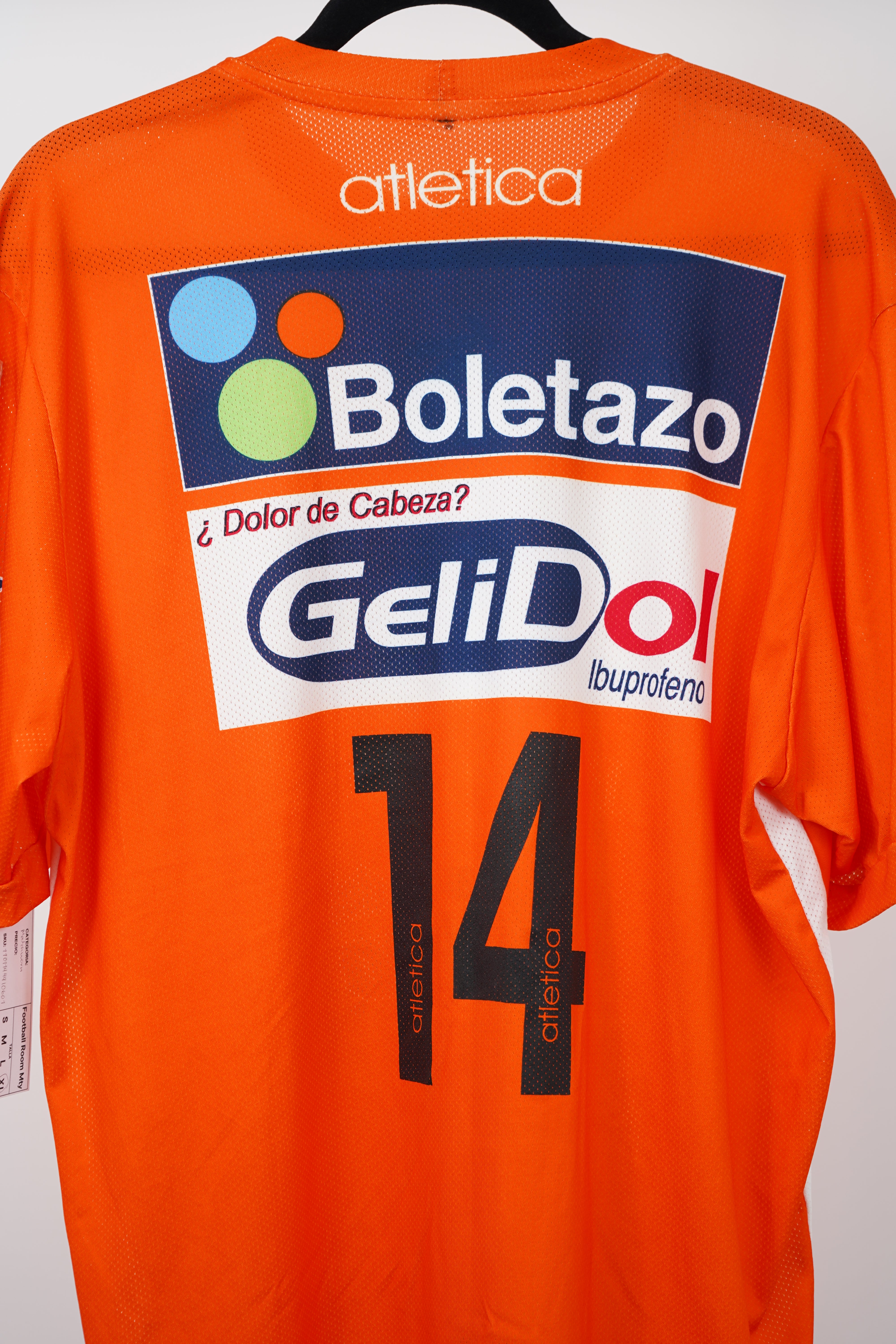 (Matchworn) Jaguares 2005-06 Morales #14