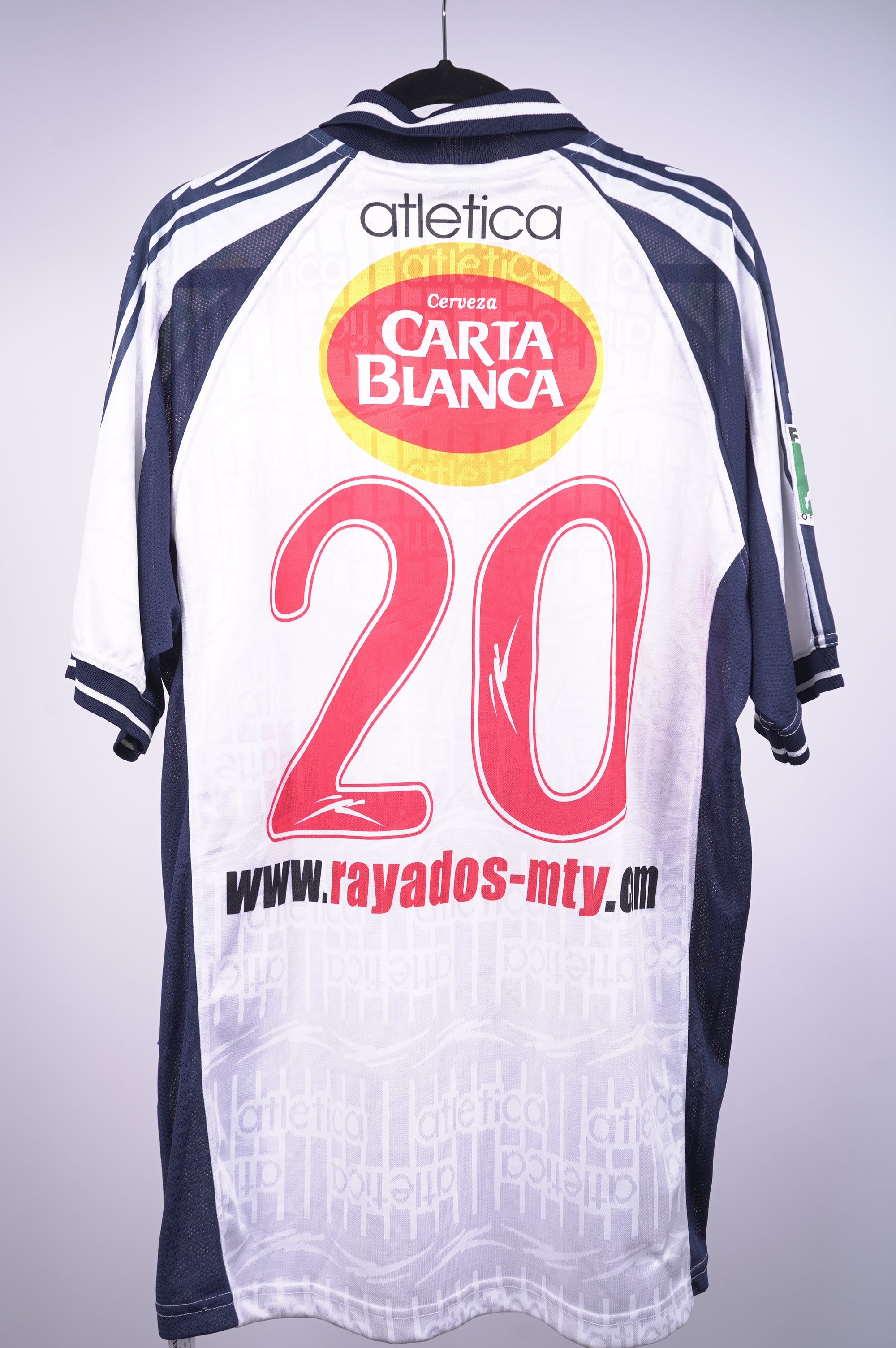 (Matchworn) Monterrey 1999-00 Ricardo Martinez 20 Bimbo Bear