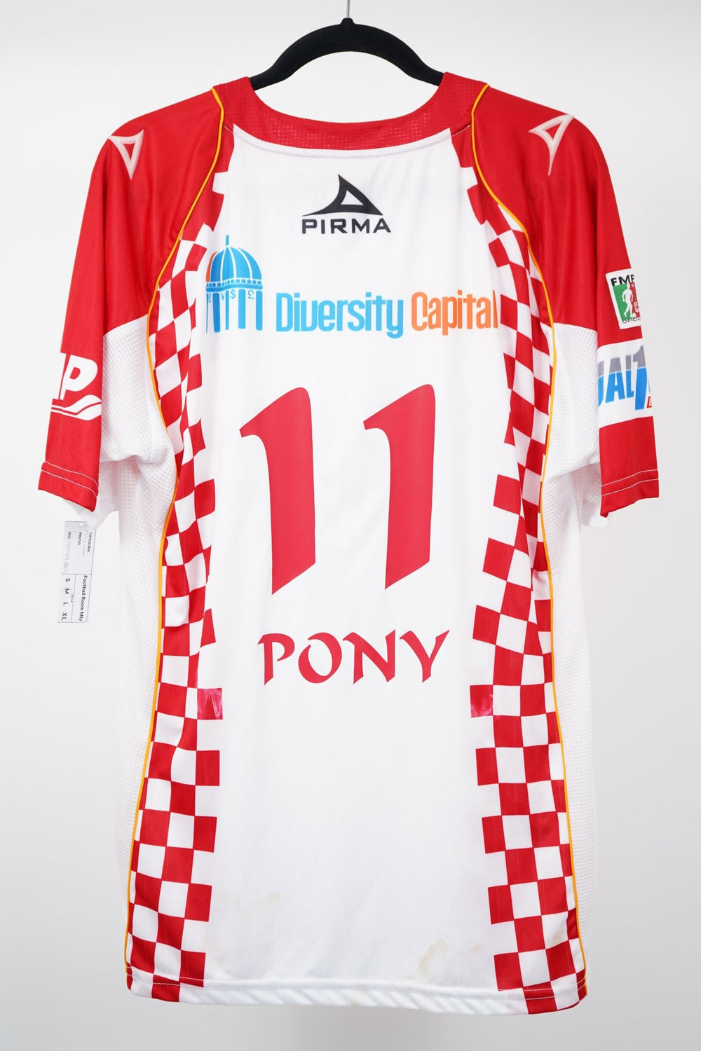 (Matchworn) Tecos 2007 - 08 Pony 11 - The Football Room Mty