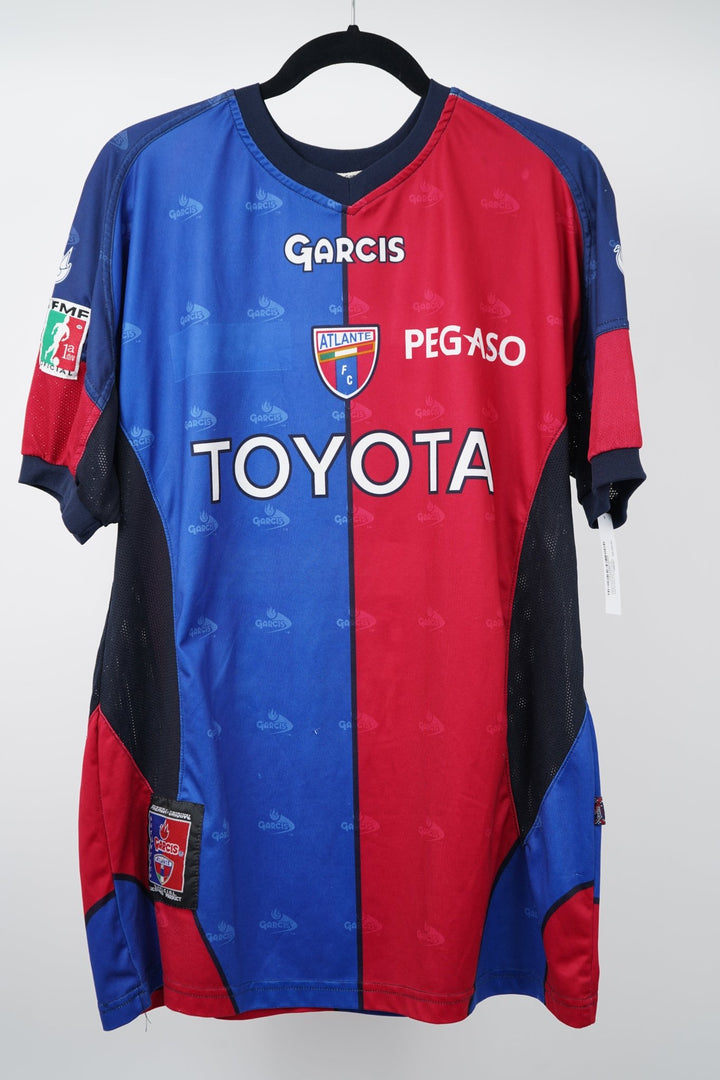 (Matchworn) Atlante FC 2004 - 2005 28 Fernando Infante (Coca Cola tapado) - The Football Room Mty