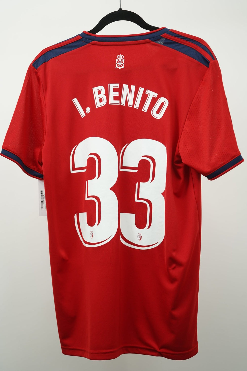 (Matchworn) Osasuna Local 2021 - 22 Benito 33 - The Football Room Mty