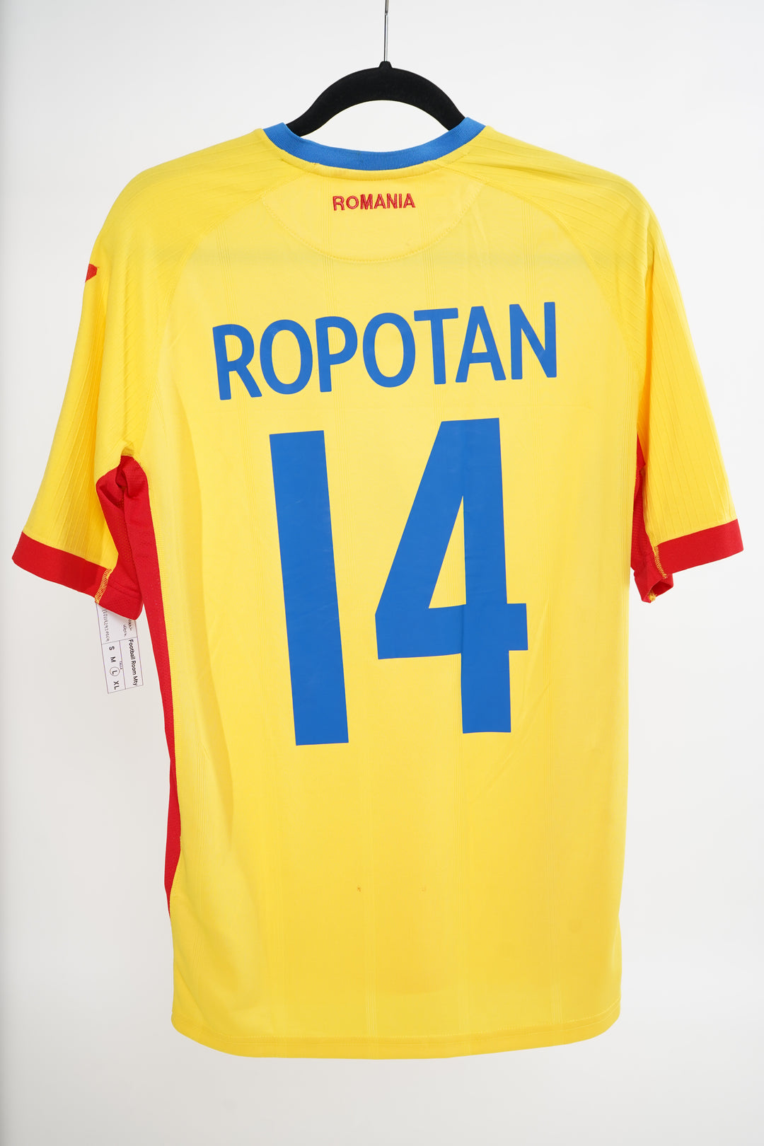 (Matchworn) Romania 2016 Ropotan #14 - L (9/10)