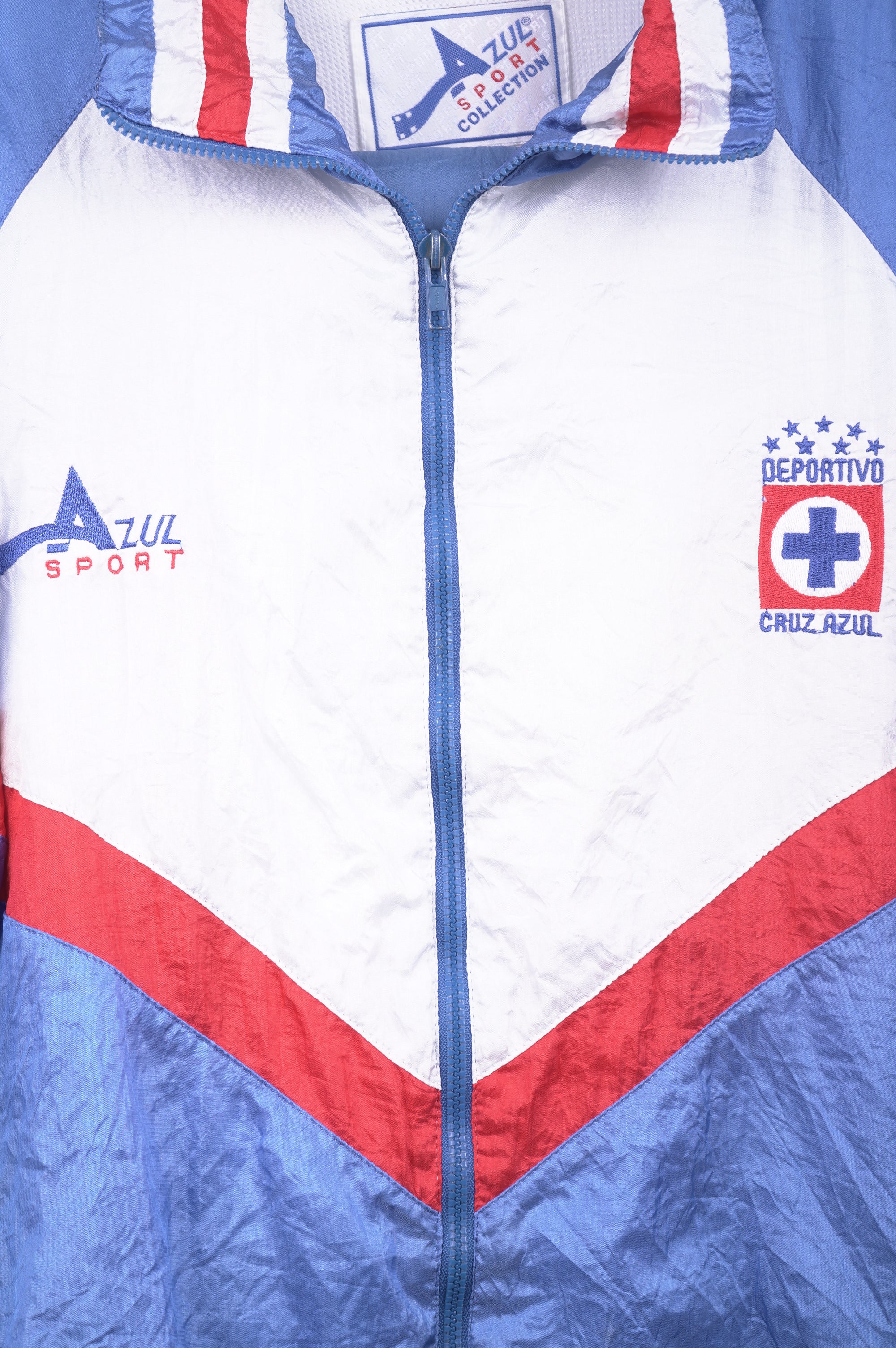 Cruz Azul Sport Blue Sweatshirt and Pants Set 1995