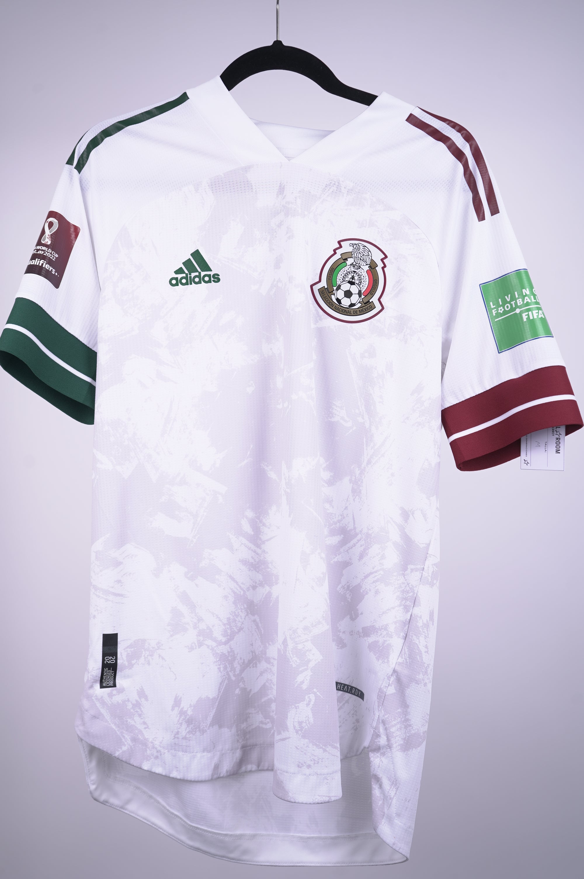 México 2020 visitante clasificatorio mundial 2022 S. Gimenez