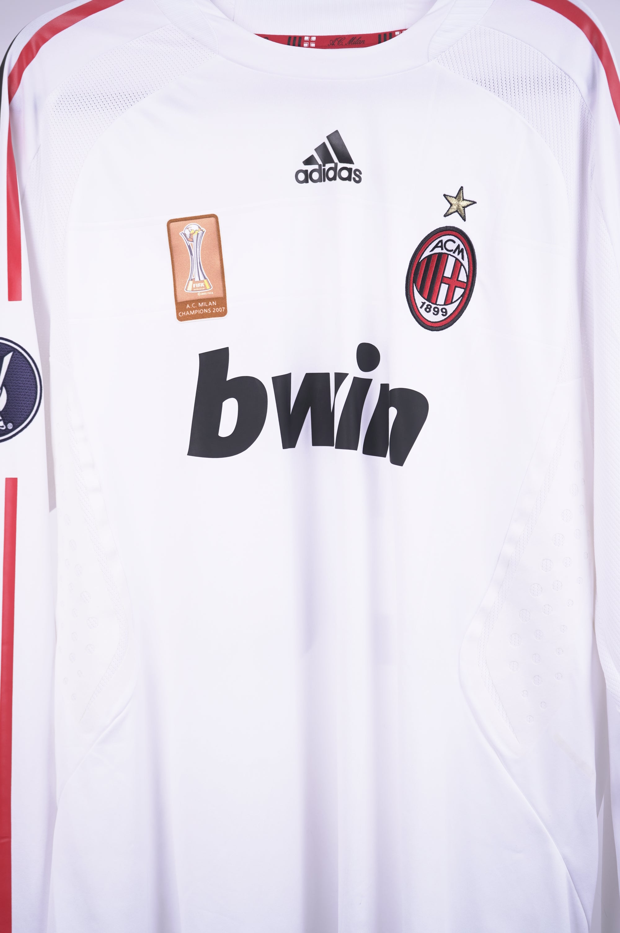 AC Milan 2008 Away Ronaldinho 80 World Club Champion Patch