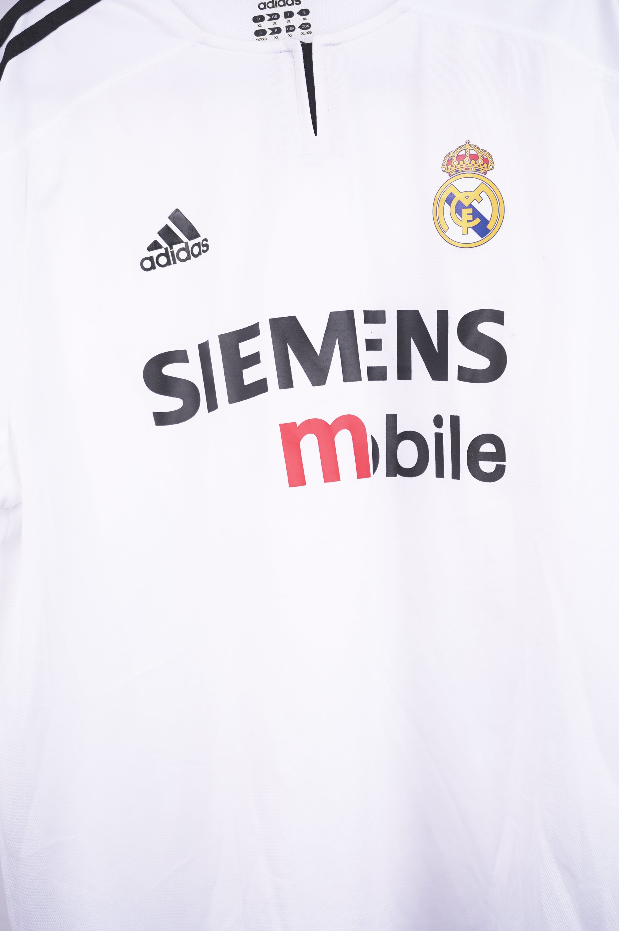 (Matchworn) Real Madrid Home 2004 Summer Friendly #16