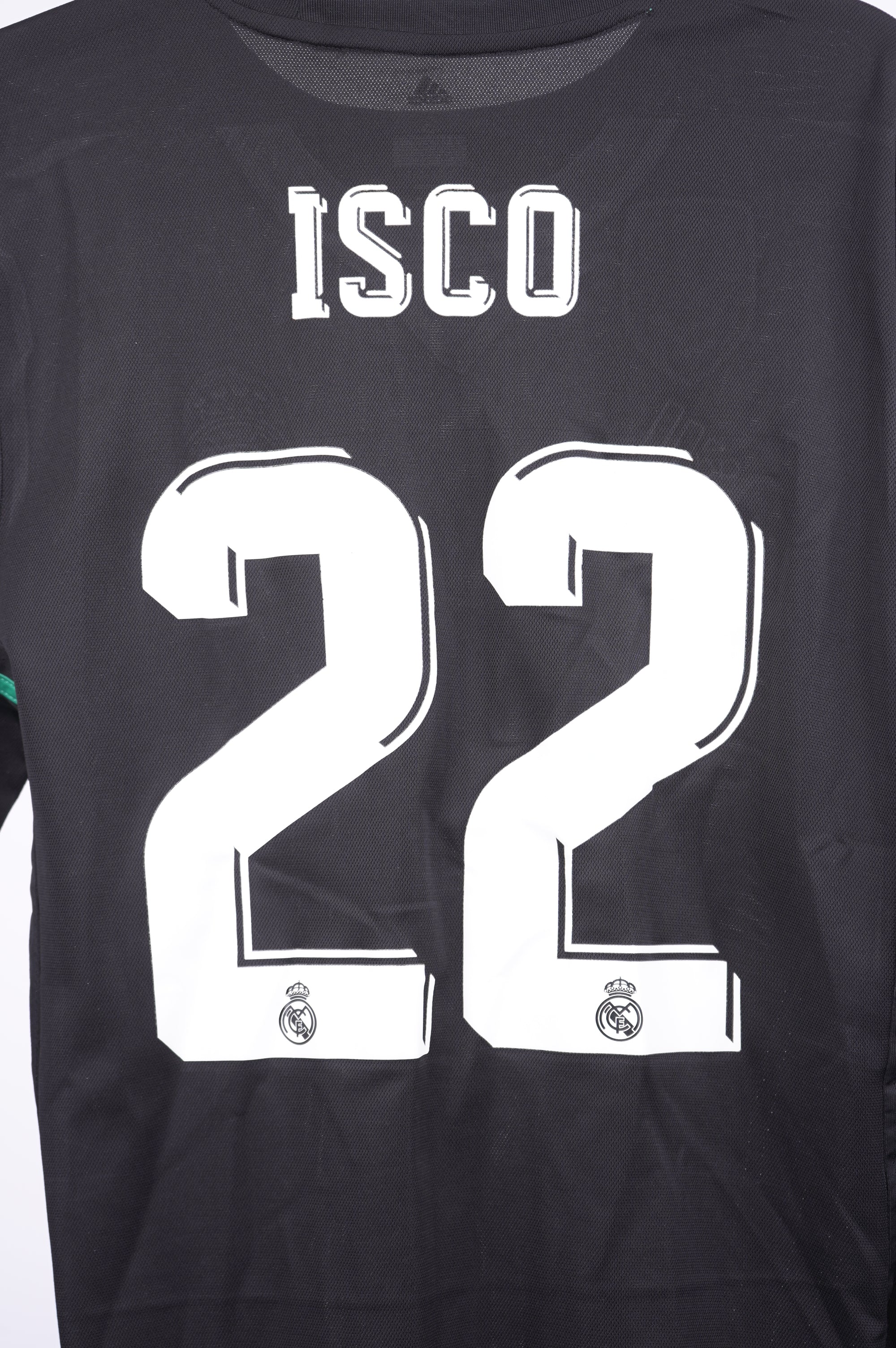 Real Madrid 2017 Away Isco 22 Long Sleeve