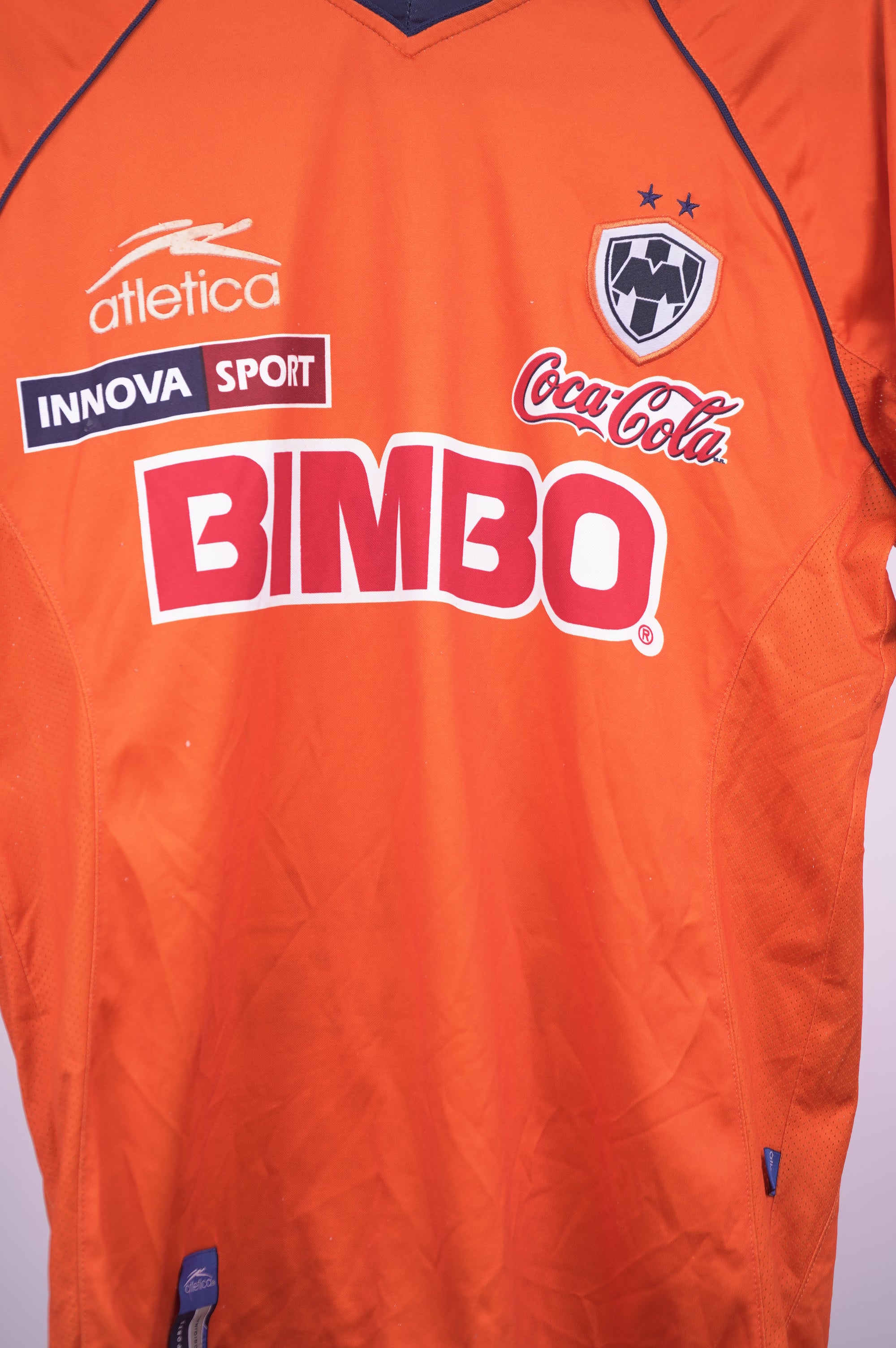 (Matchworn) Rayados 2004 Alternativo #7 Santiago Baños