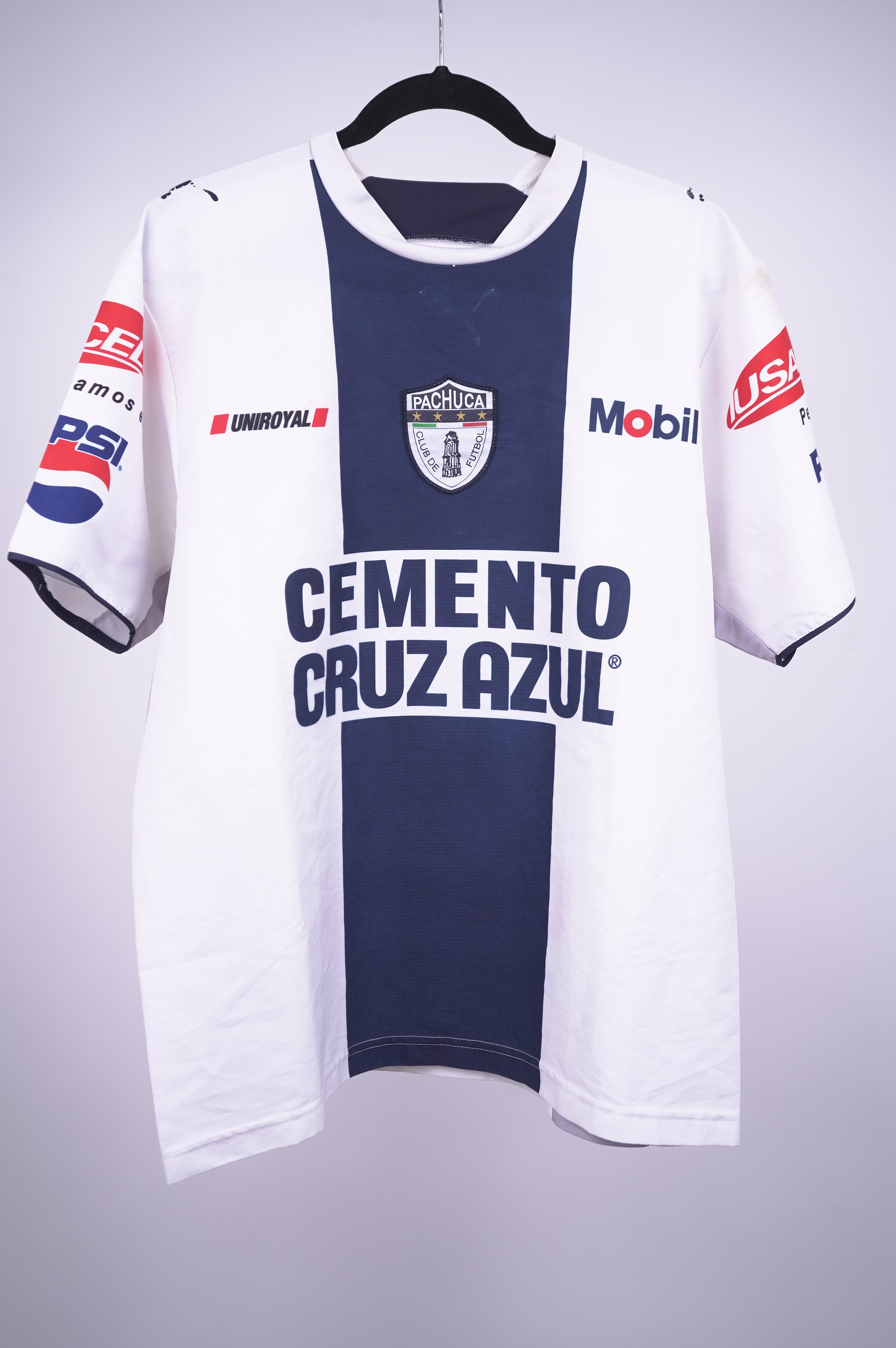 (Matchworn) Pachuca Local 2006-2007 #19 Chaco Jimenez