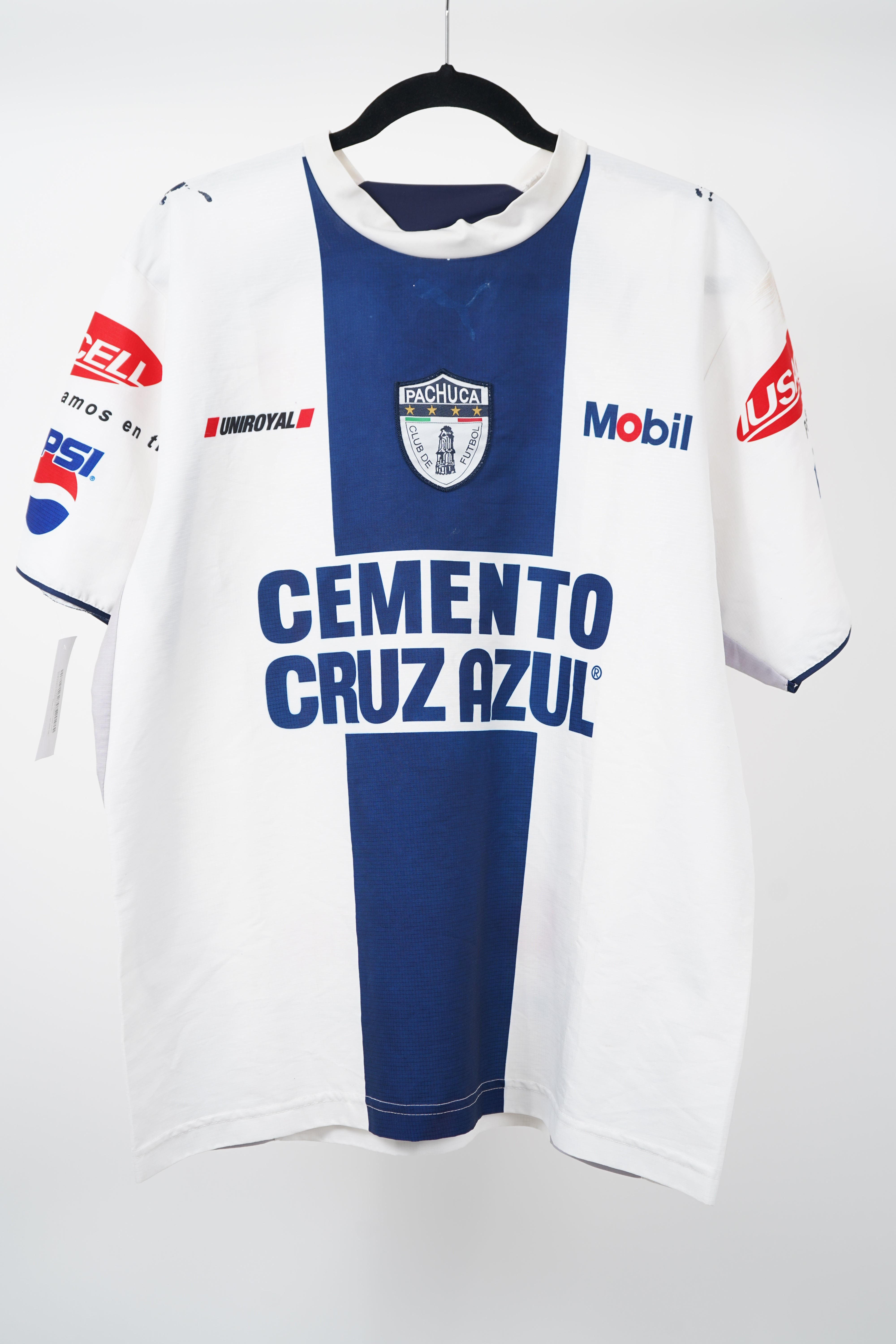 (Matchworn) Pachuca Local 2006-2007 #19 Chaco Jimenez