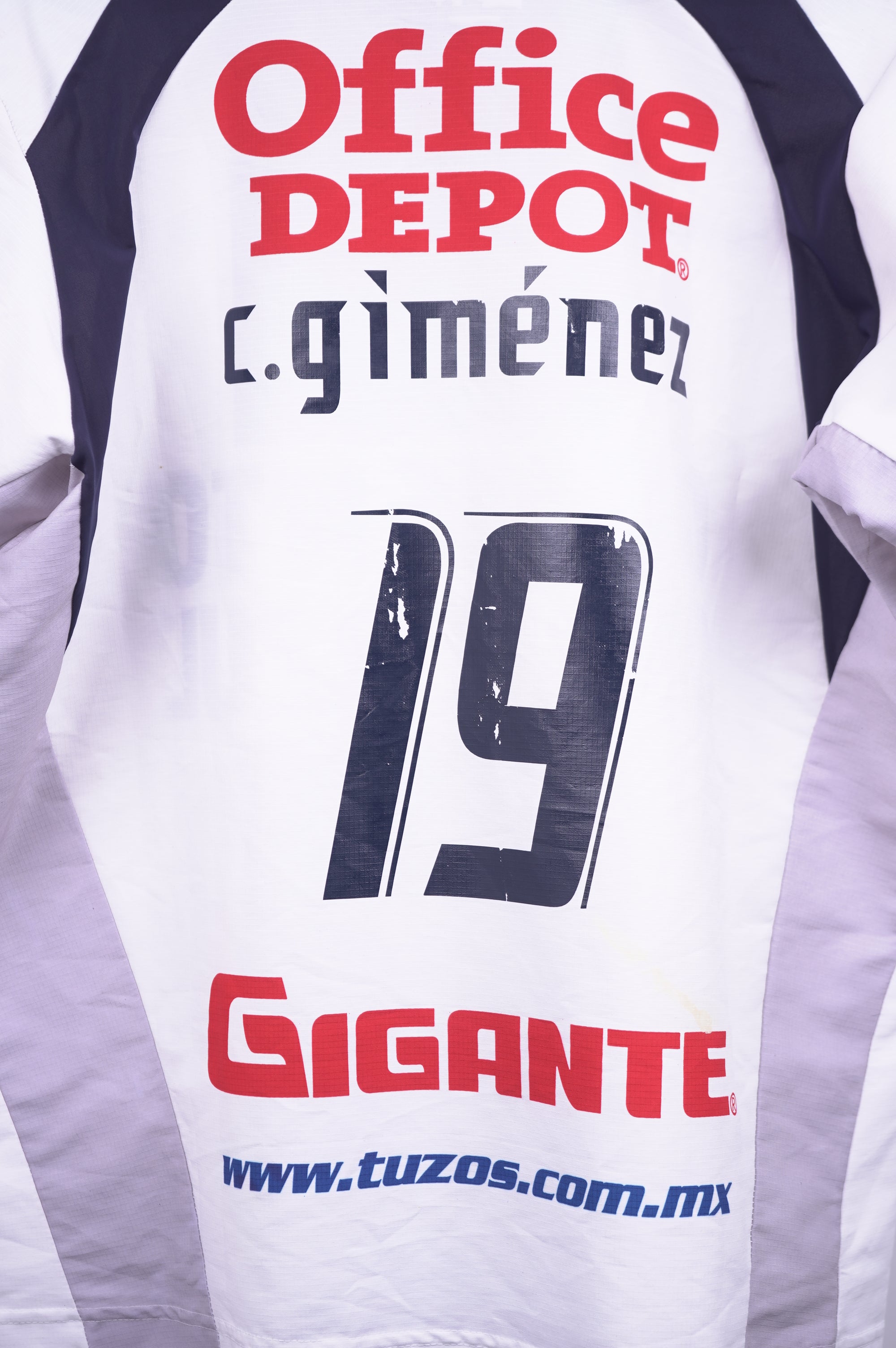 (Matchworn) Pachuca Local 2006-2007 #19 Chaco Jimenez