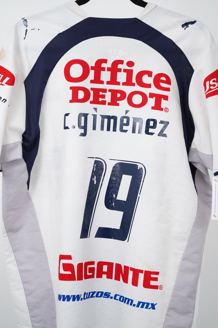 (Matchworn) Pachuca Local 2006 - 2007 19 Chaco Jimenez - The Football Room Mty