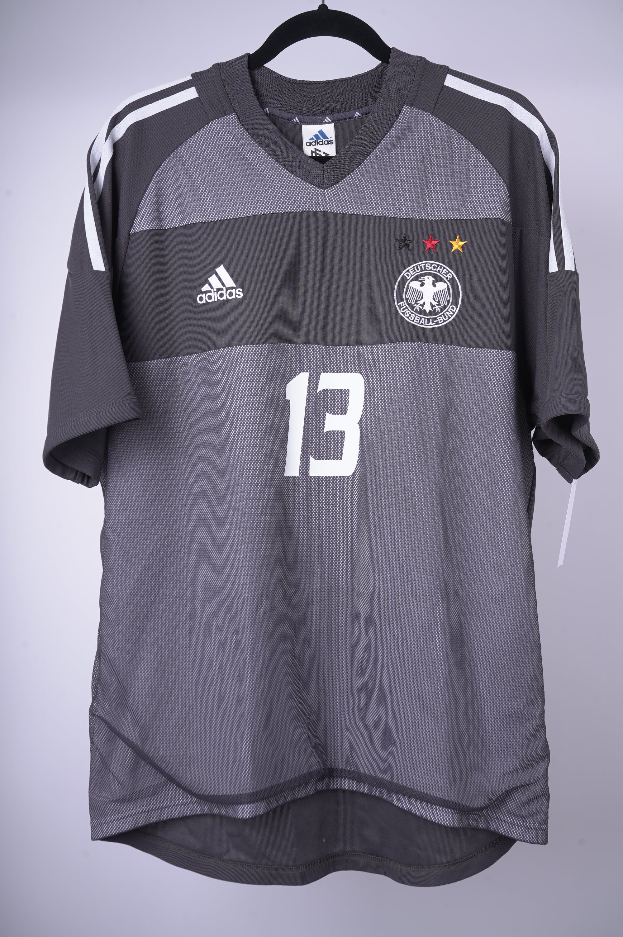 Adidas Alemania 2002-2004 Visitante Ballack #13 - Talla L