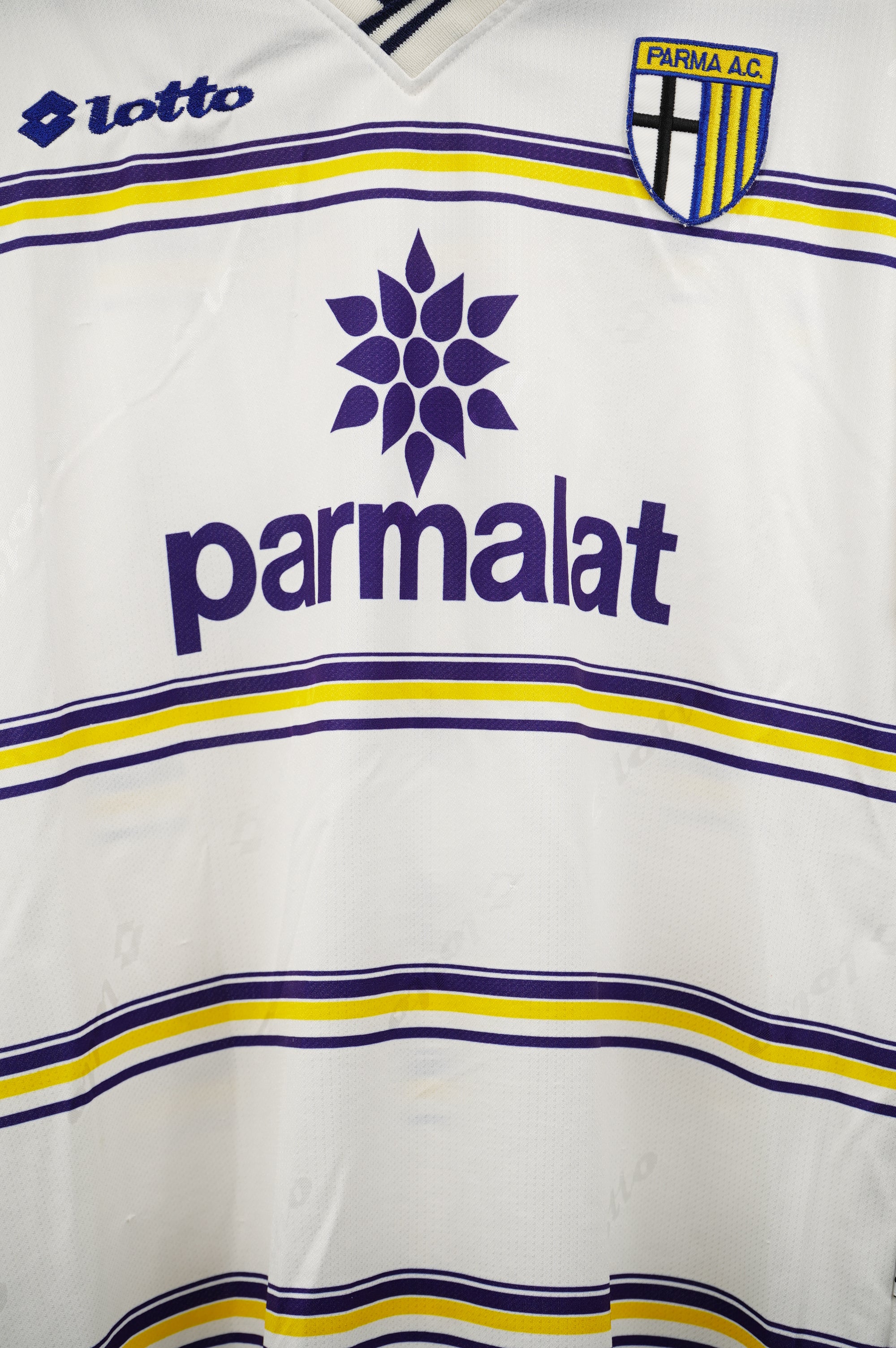 Parma FC Lotto 1998-1999 Visitante Crespo #9 - Talla M