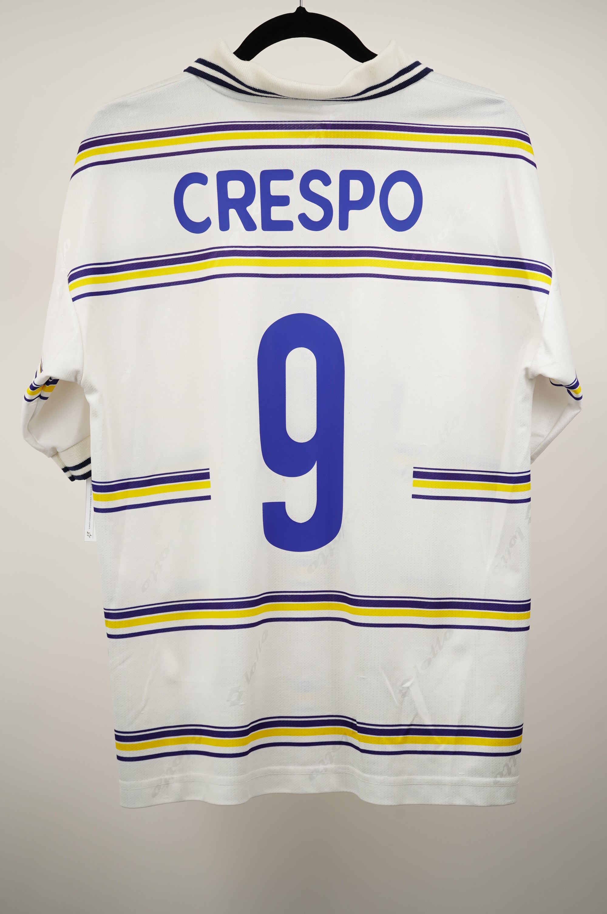 Parma FC Lotto 1998-1999 Visitante Crespo #9 - Talla M