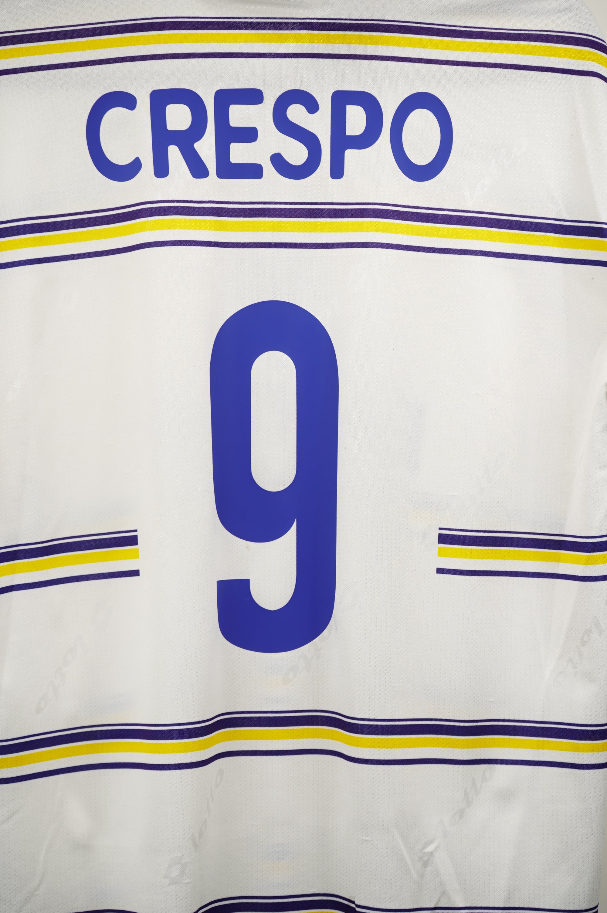 Parma FC Lotto 1998-1999 Visitante Crespo #9 - Talla M
