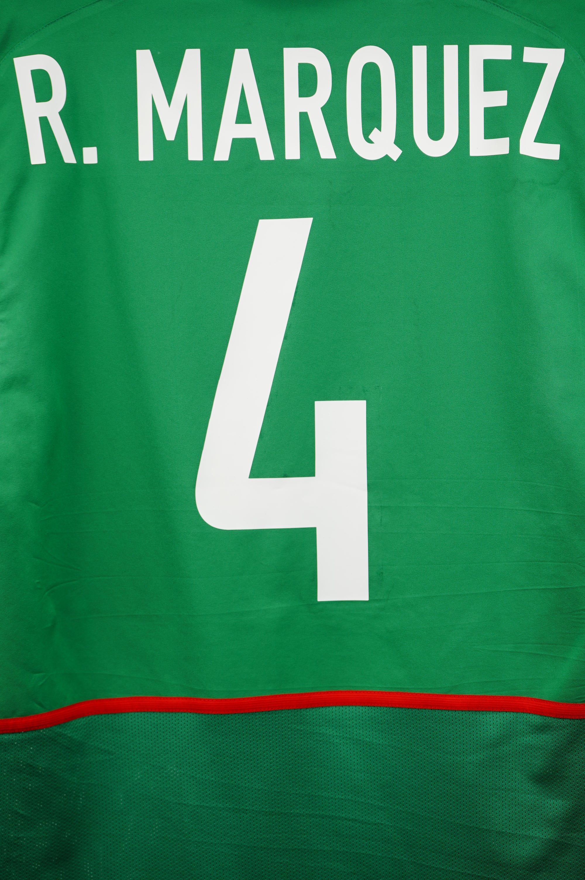 Selección Mexicana 2003-2004 Local Rafael Marquez #4 - Talla M