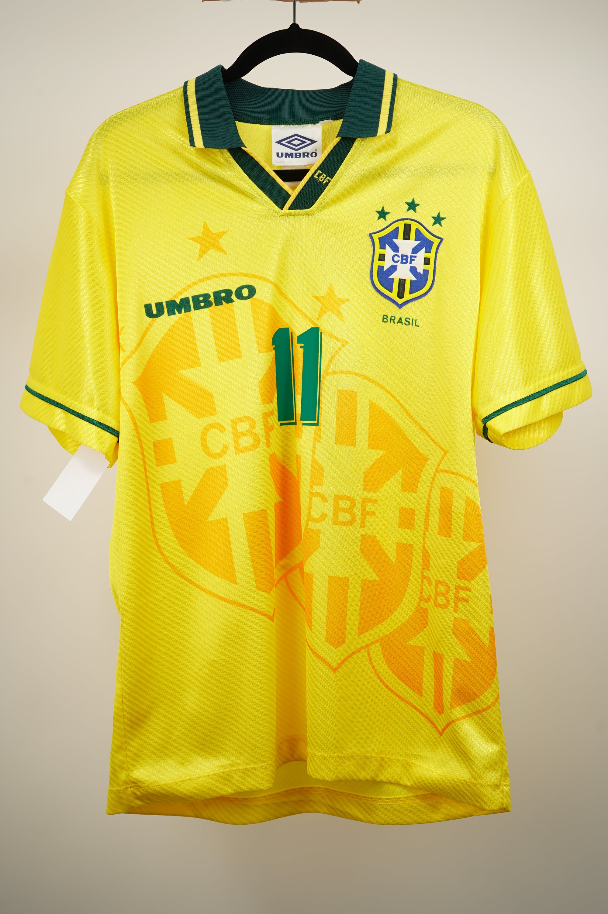 Brasil Local 1994 Umbro Romario #11 - Talla M