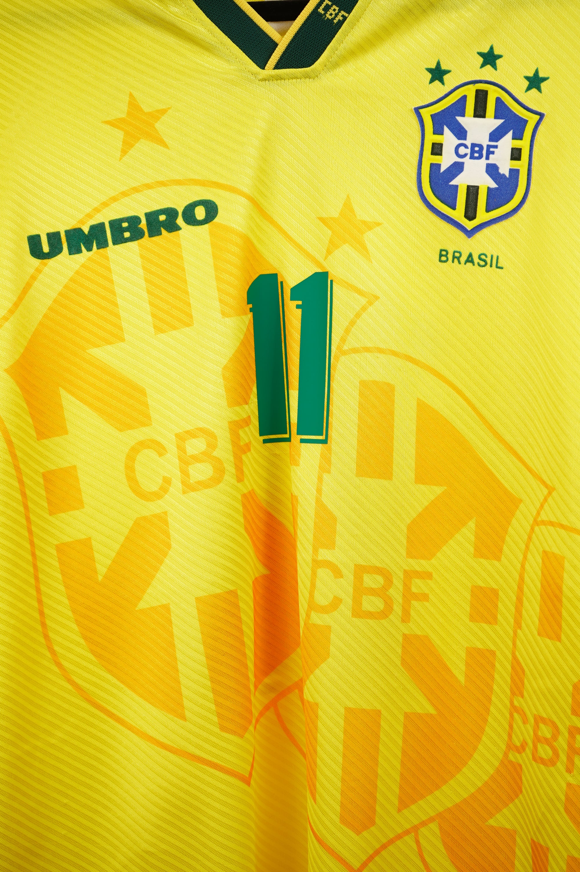 Brasil Local 1994 Umbro Romario #11 - Talla M