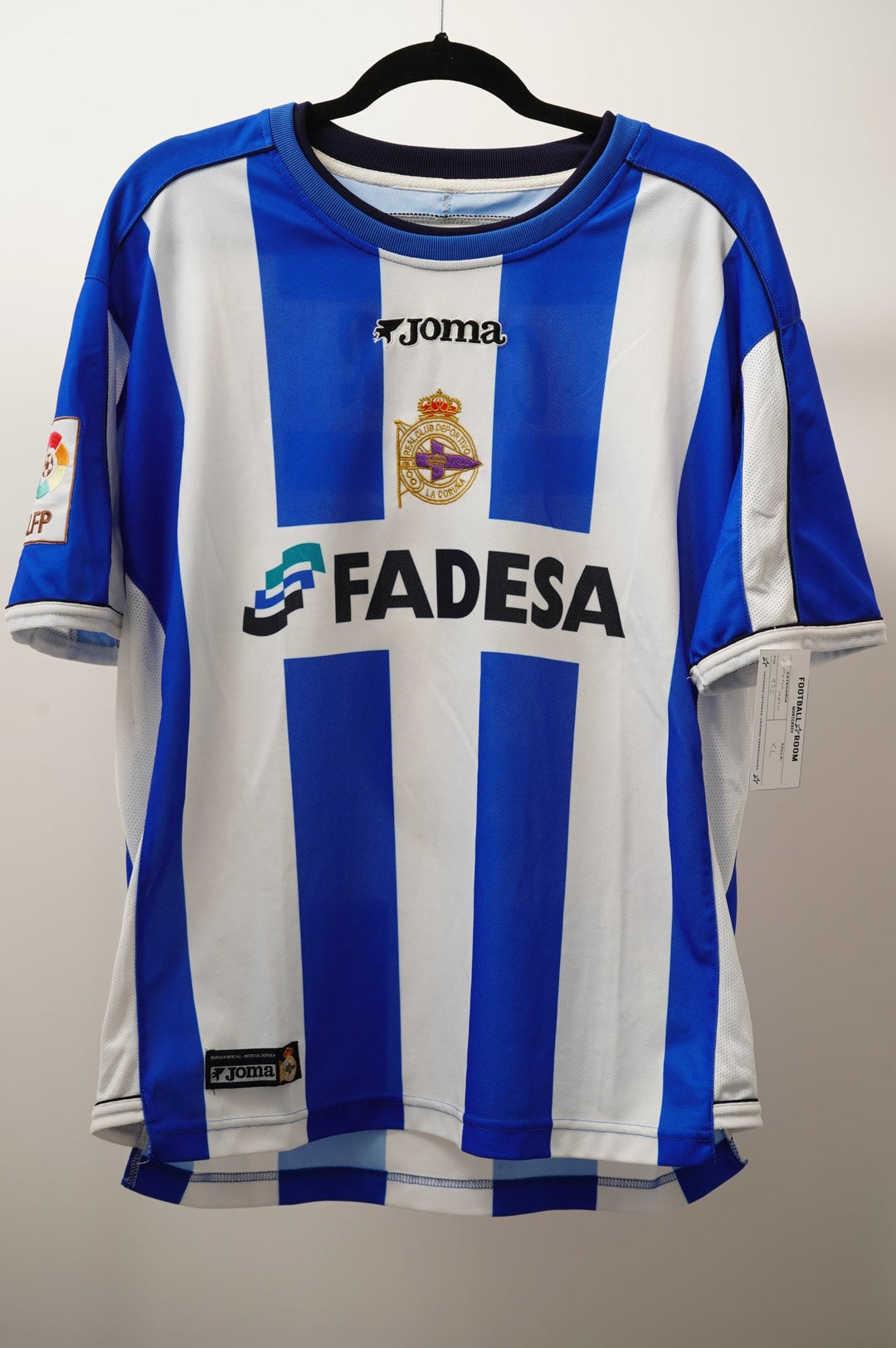 (Matchworn) Deportivo de la Coruña Local 2002/2003 Cesar Villar - The Football Room Mty