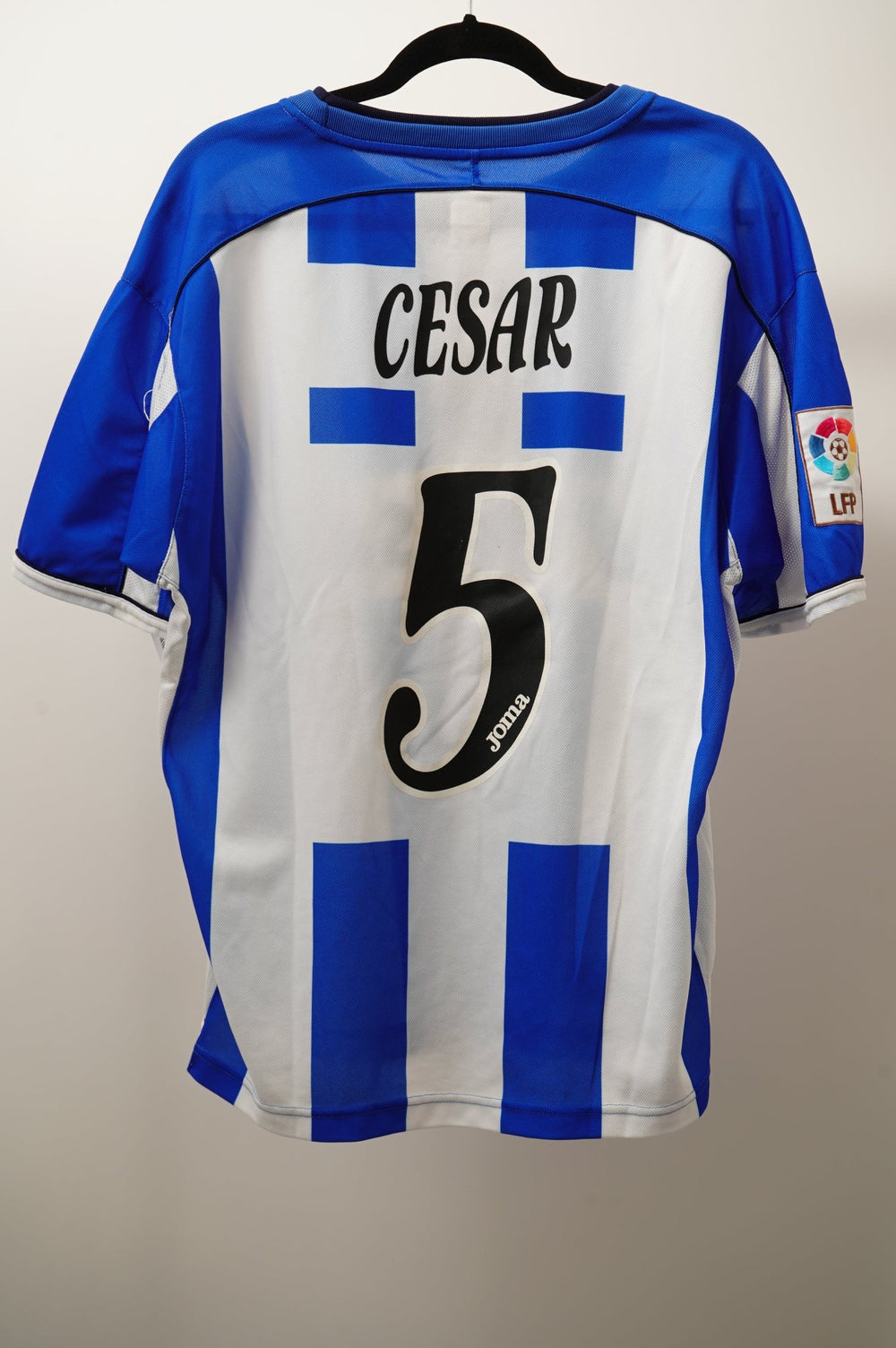 (Matchworn) Deportivo de la Coruña Local 2002/2003 Cesar Villar - The Football Room Mty