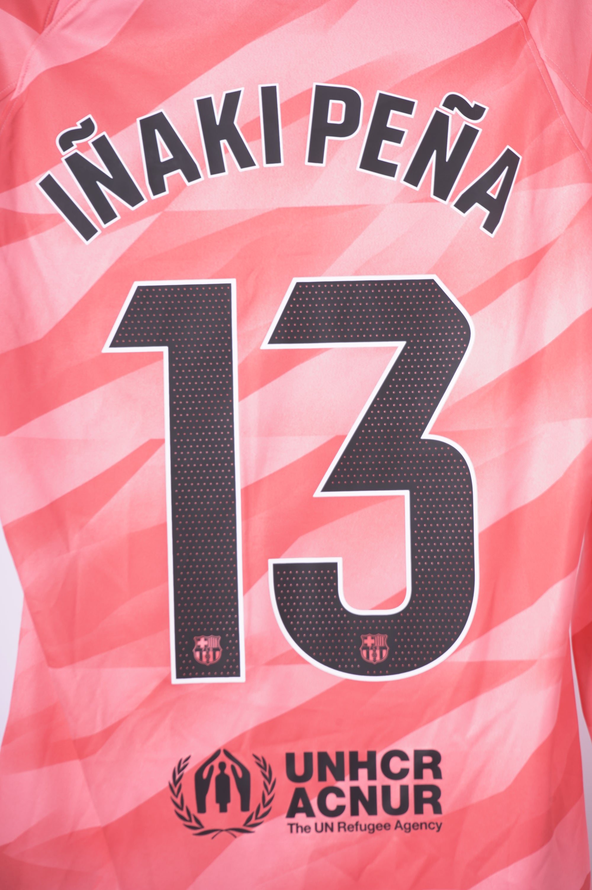 (Match Issue) Barcelona 2023-2024 #13 Pink Iñaki Peña