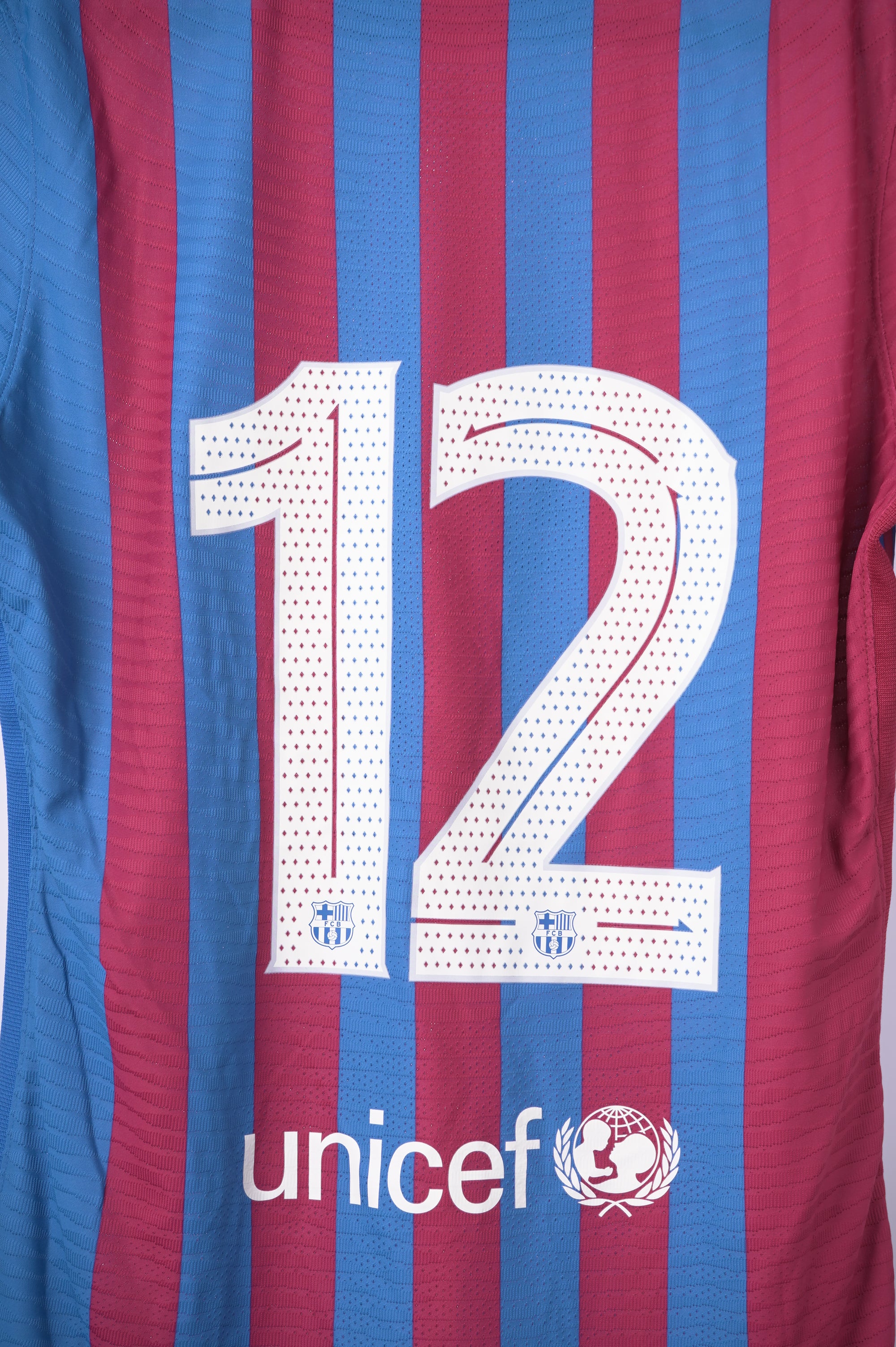 (Match Issue) Barcelona Local 2021-2022 #12 Martin Braithwaite