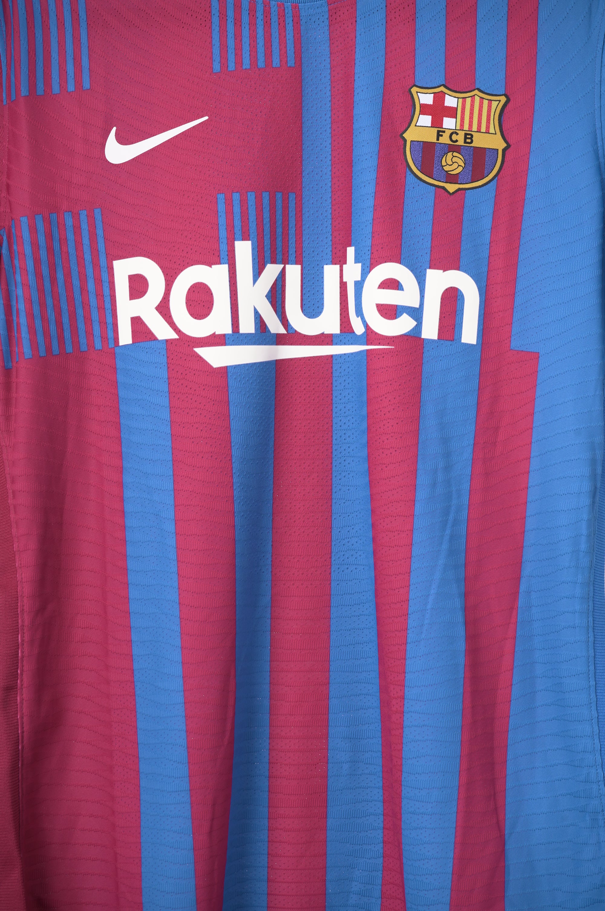 (Match Issue) Barcelona Home 2021-2022 #17 Luuk De Jong