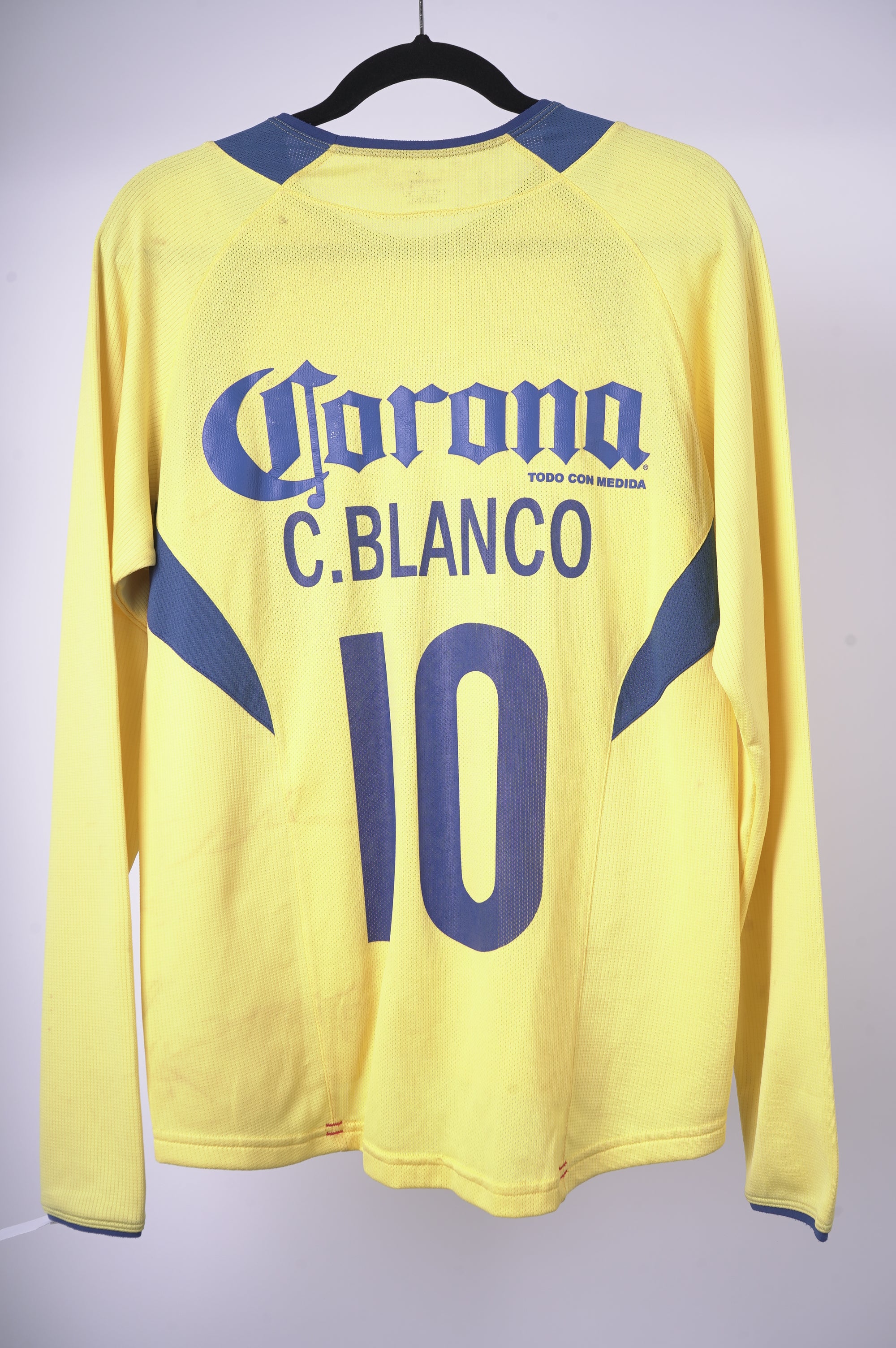America Local 2005 manga larga Cuauhtemoc Blanco #10