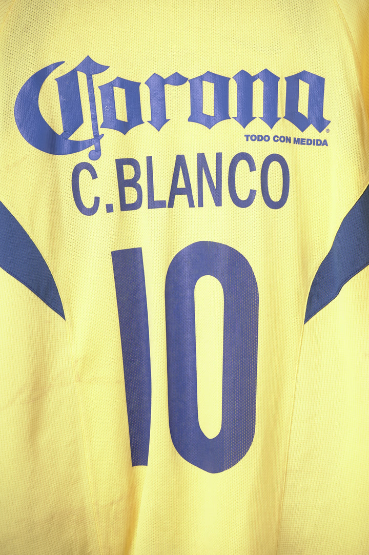 (Utilería) America Local 2005 manga larga Cuauhtemoc Blanco #10