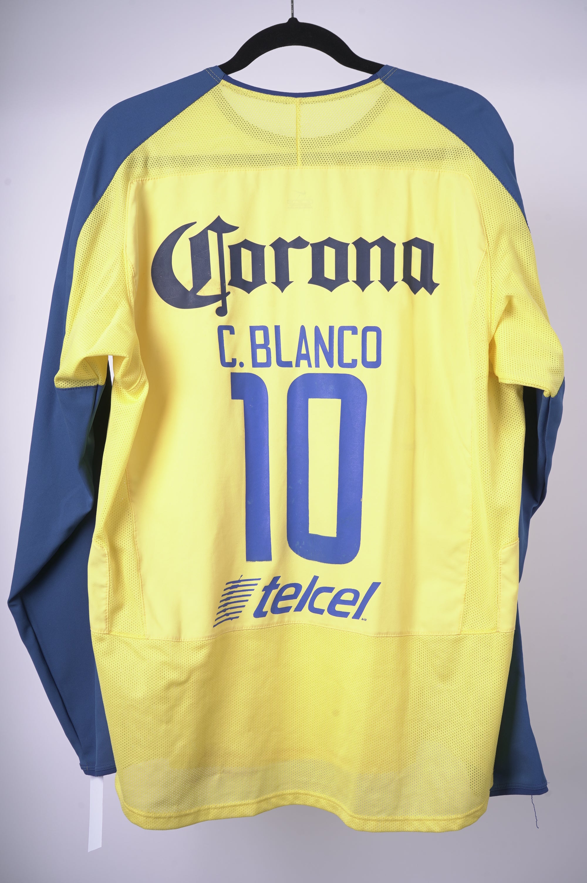 America Local 2003 manga larga Cuauhtemoc Blanco #10