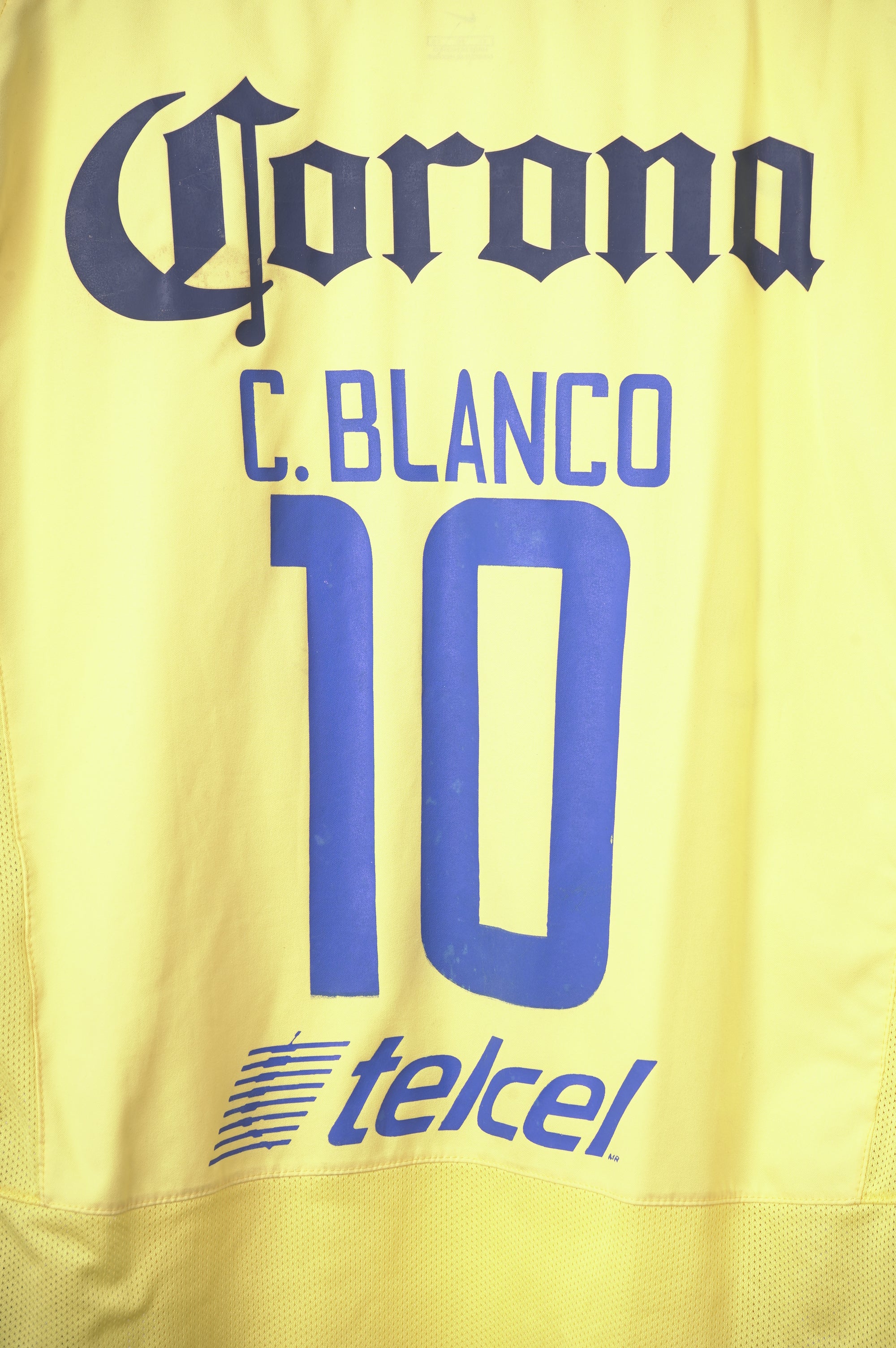 America Local 2003 manga larga Cuauhtemoc Blanco #10