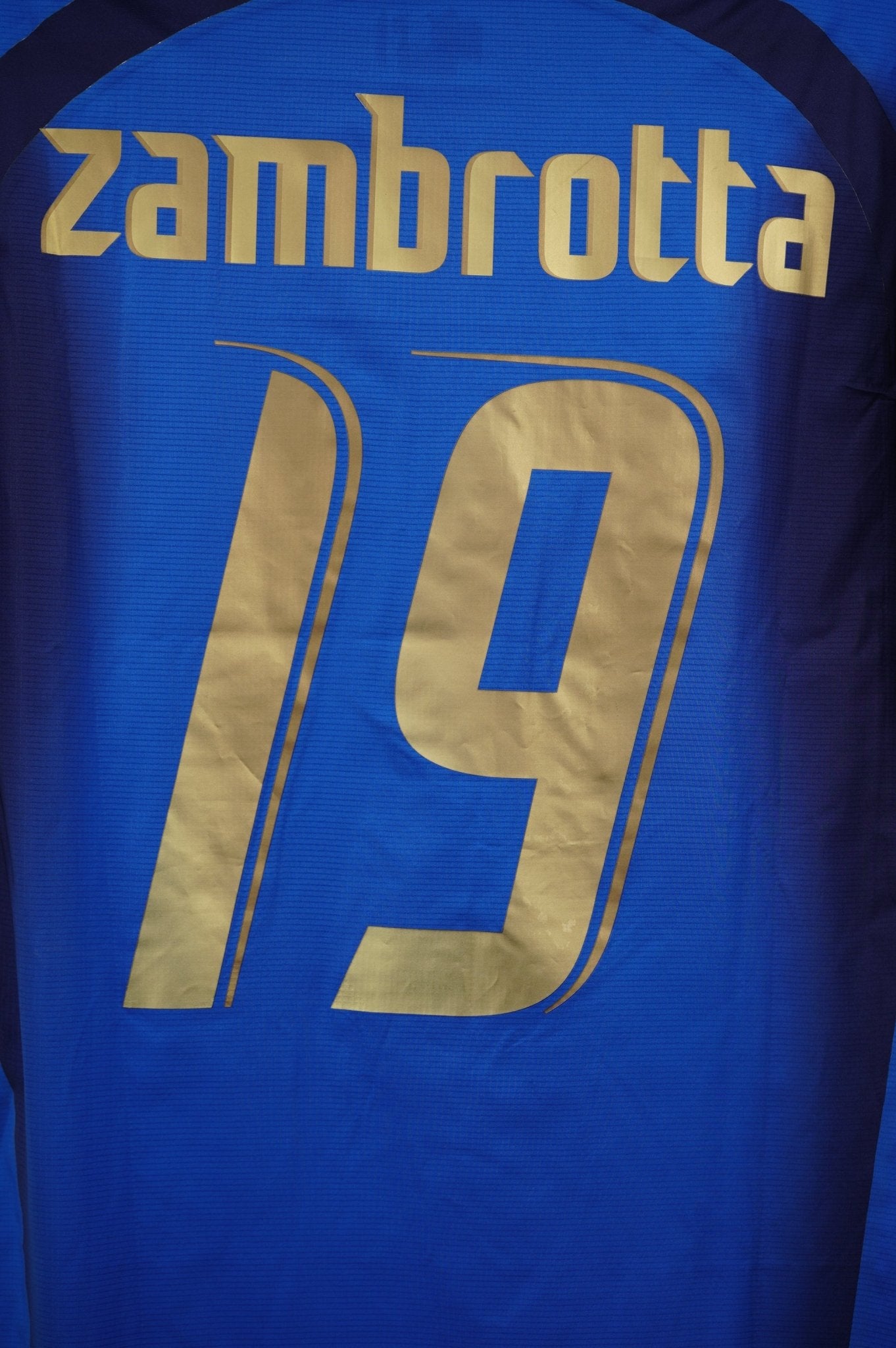 Italia 2006 Mundial Zambrotta #19 – The Football Room Mty