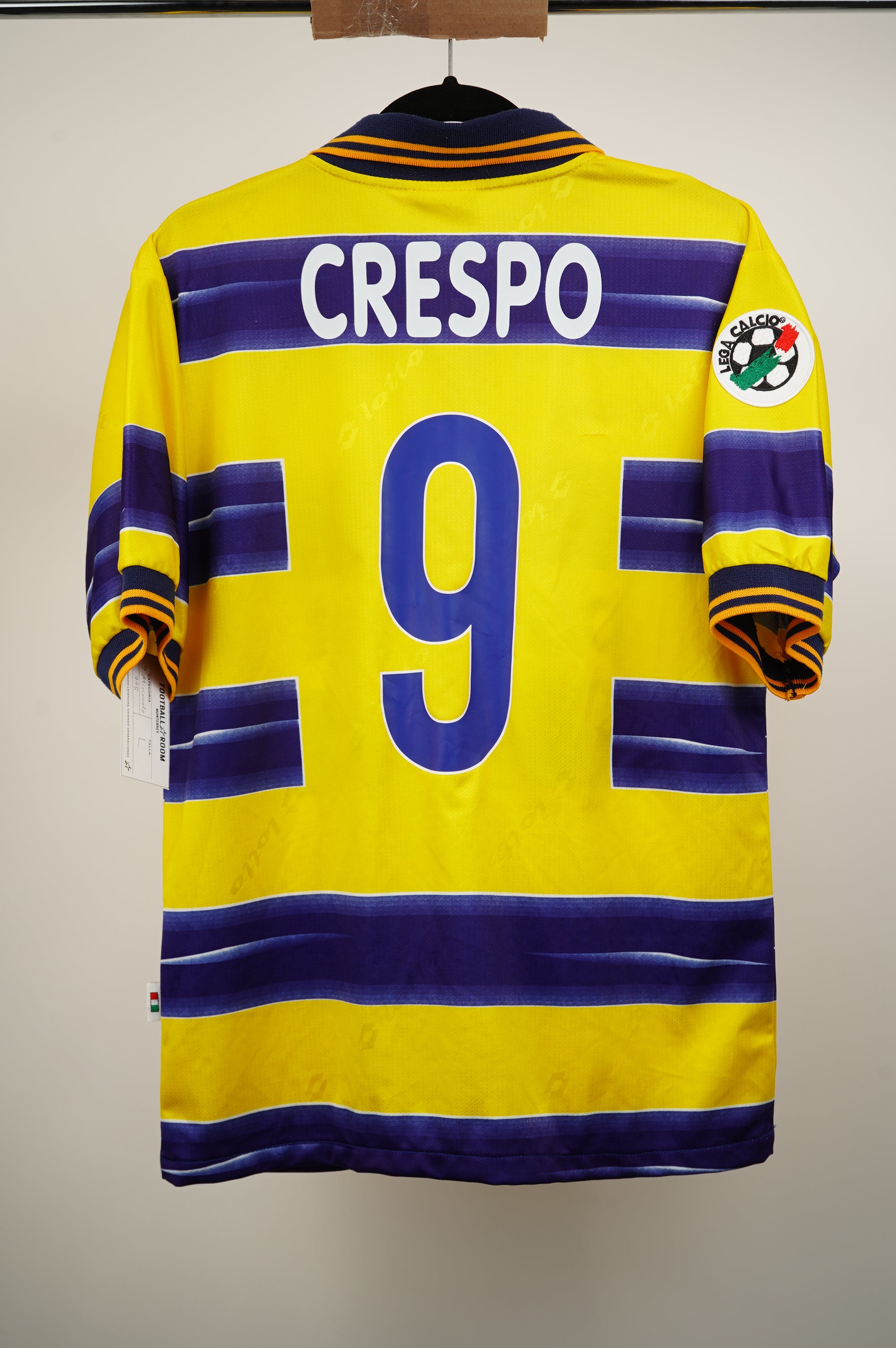 Parma 1998-1999 Local Crespo #9 Talla L