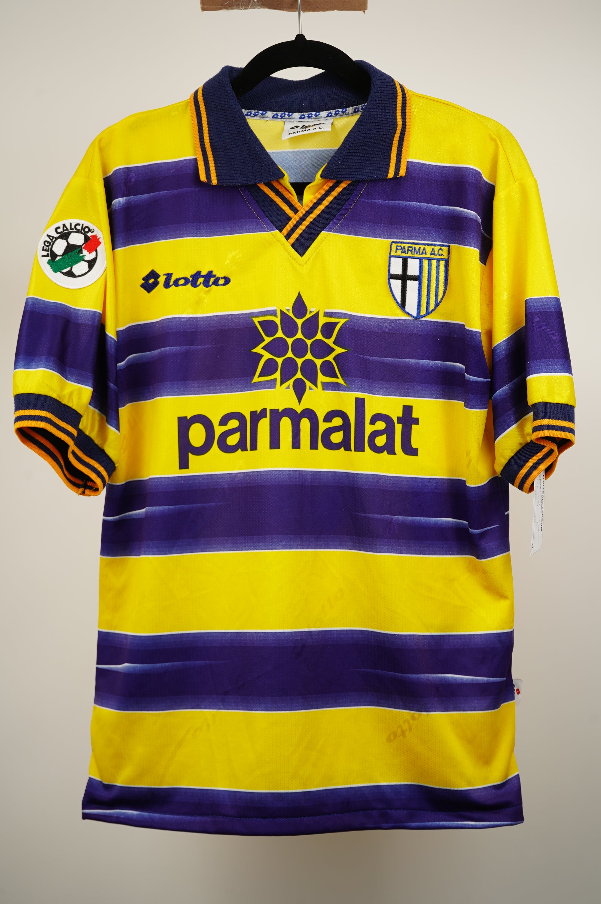 Parma 1998-1999 Local Crespo #9 Talla L