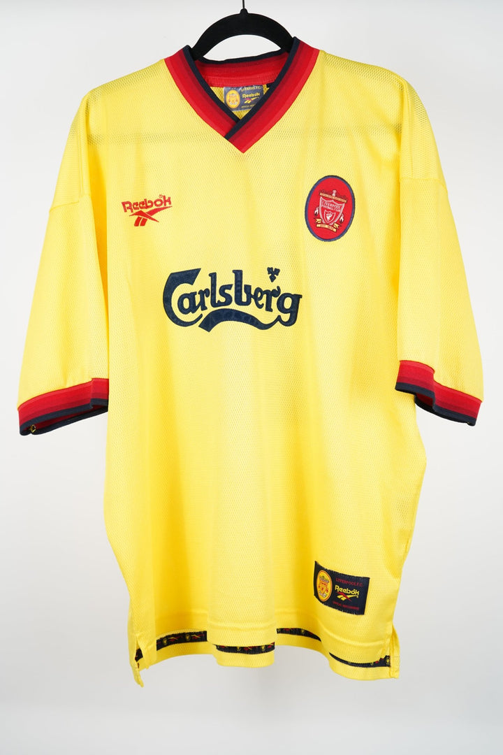 Liverpool 1997 Gerrard 28 - XL (9/10) - The Football Room Mty