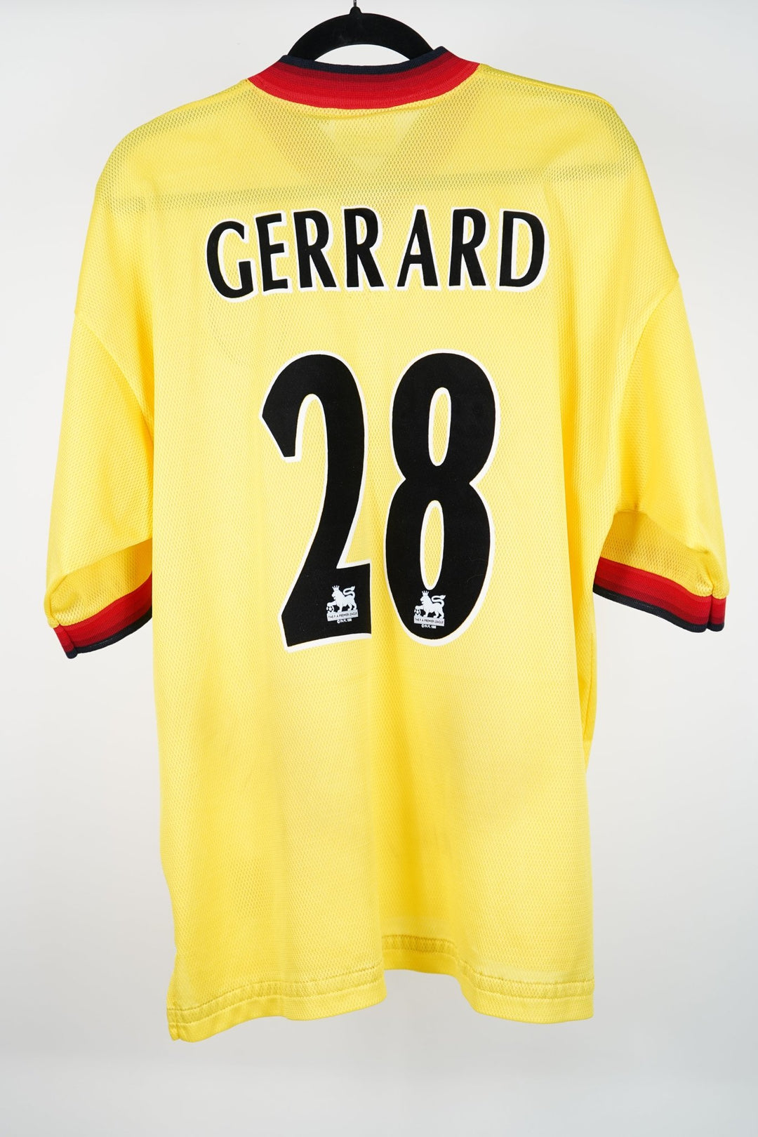 Liverpool 1997 Gerrard 28 - XL (9/10) - The Football Room Mty