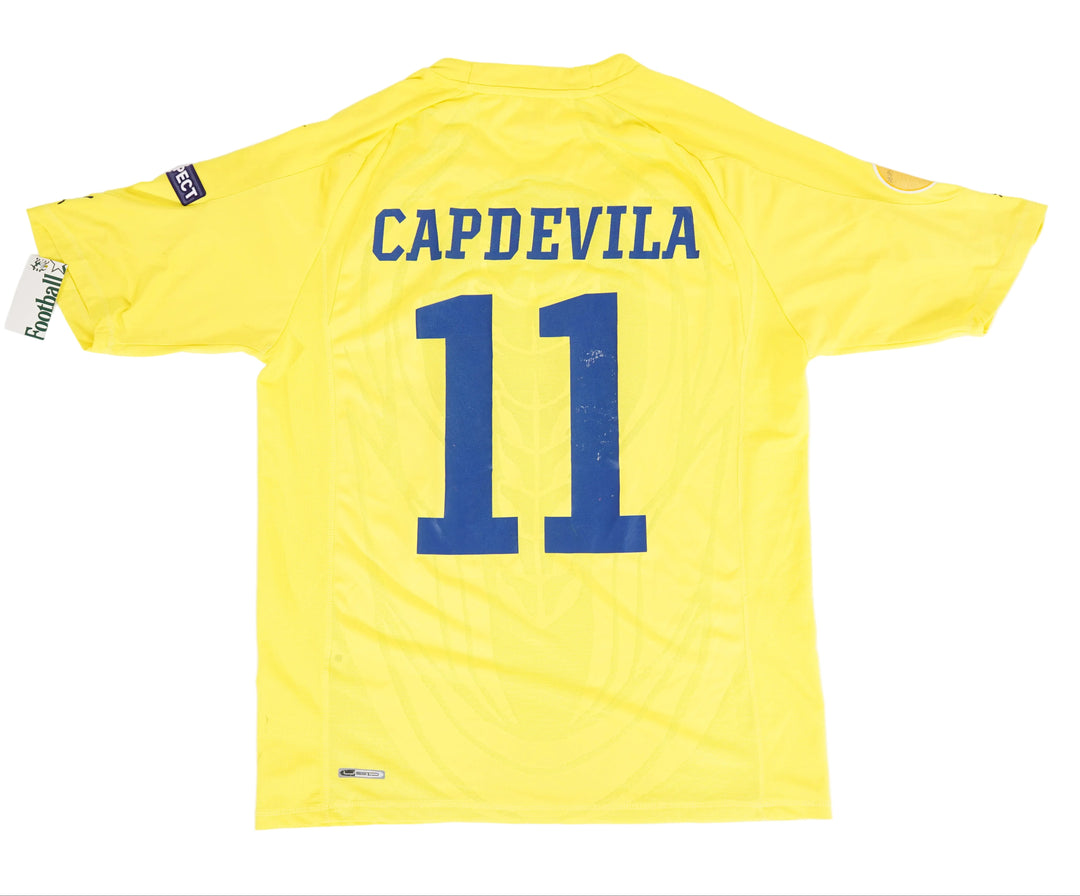 (Utileria) Villarreal 2010-2011 Capdevila #11 - XXL (7/10)