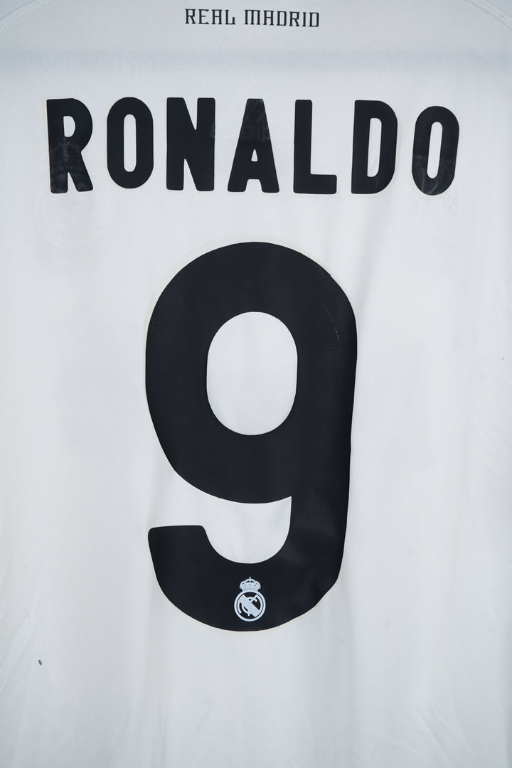 Real Madrid 2009-2010 Ronaldo #9 - L (7/10)