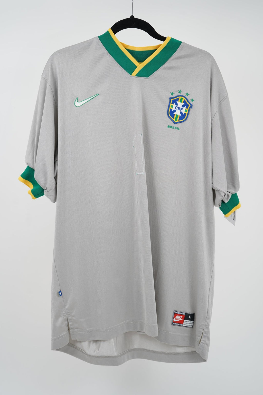 (Matchworn) Brasil 1998 Tafarel 1 - L (3/10) - The Football Room Mty