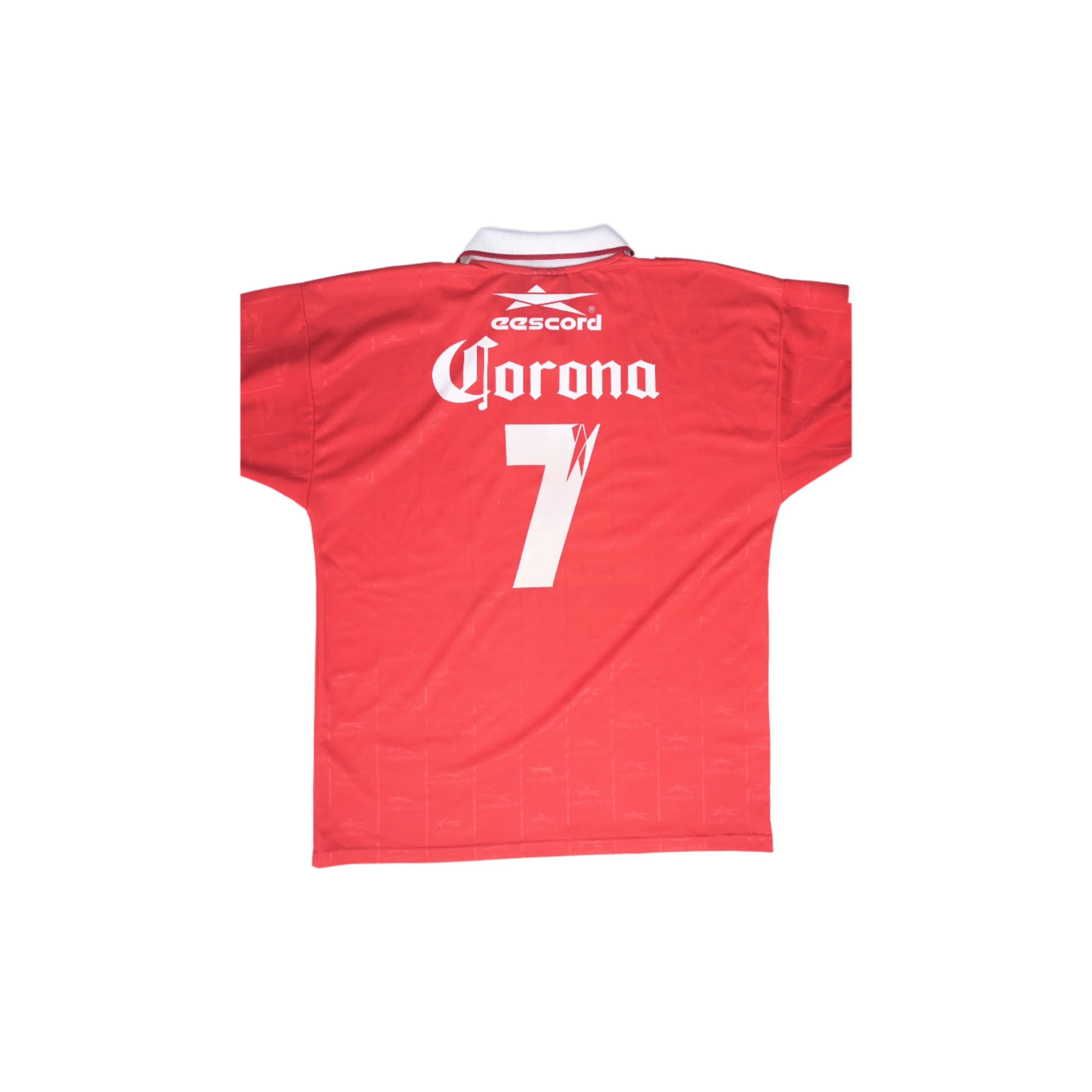 (Matchworn) Toros Neza Local 1998-1999 #7 Carlos Arangio