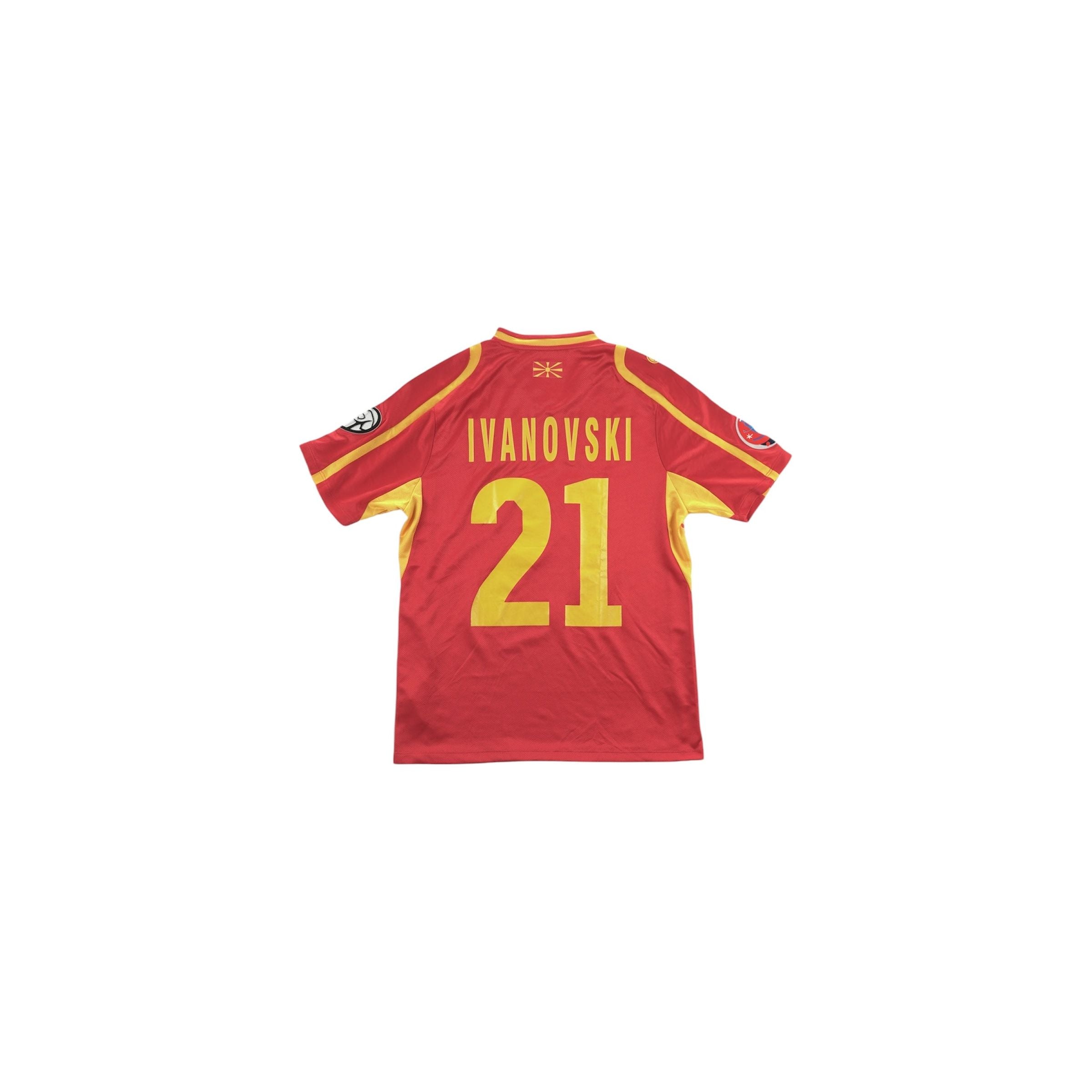 (Matchworn) Macedonia 2015 Local Ivanovski #21