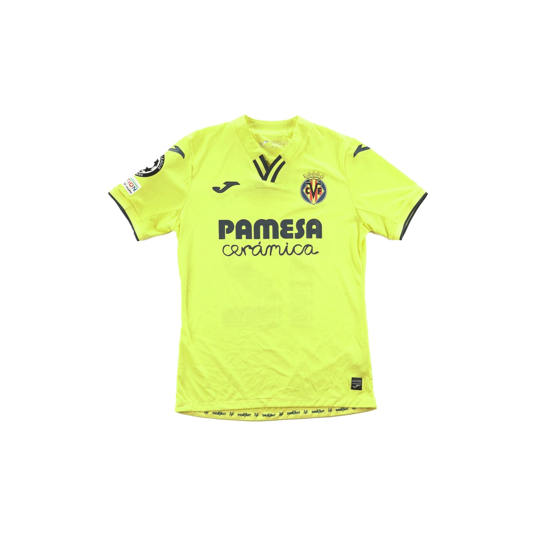 (Matchworn) Villarreal 2022 Estupiñan #12