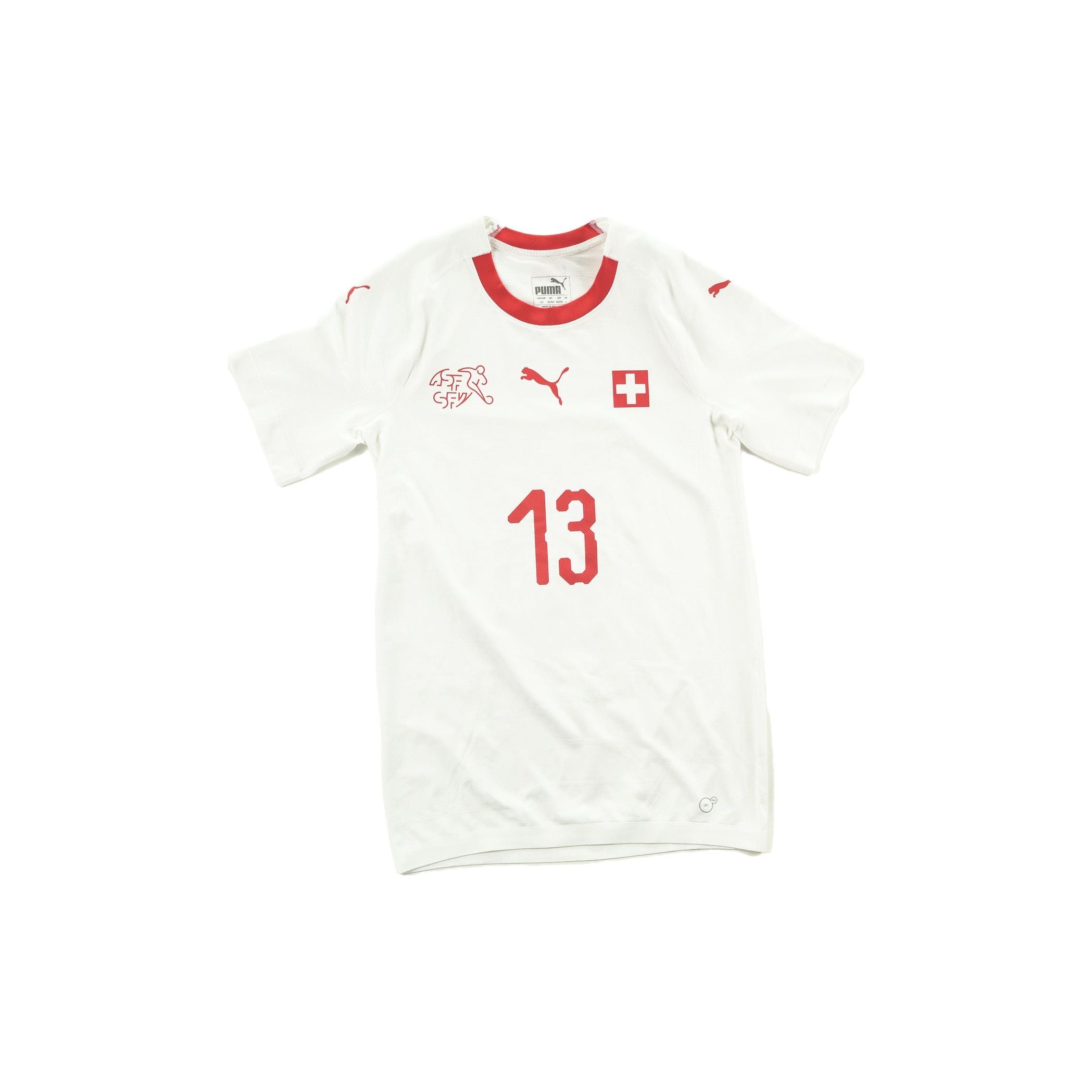 (Matchworn) Suiza 2018 Visitante Rodriguez #13